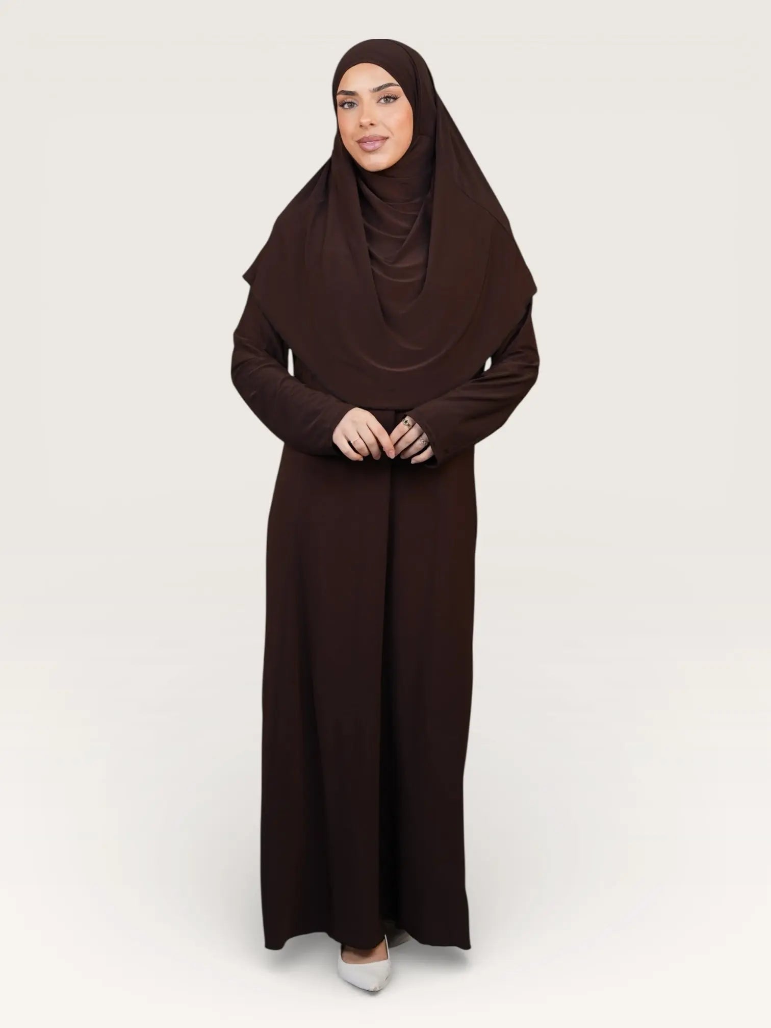 prayer dress premium jersey - espresso