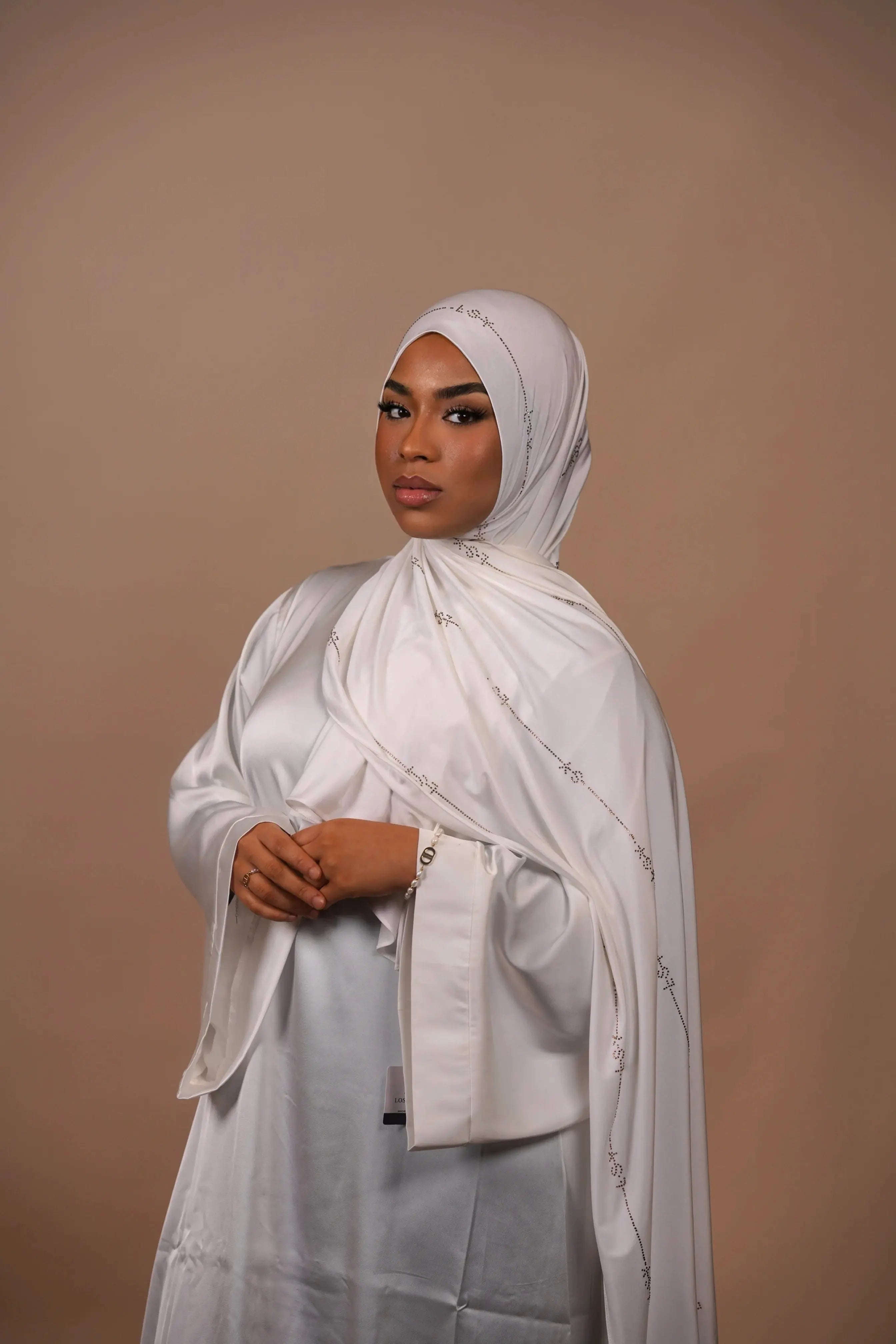 LSY Satin Premium Jersey - white Losyana