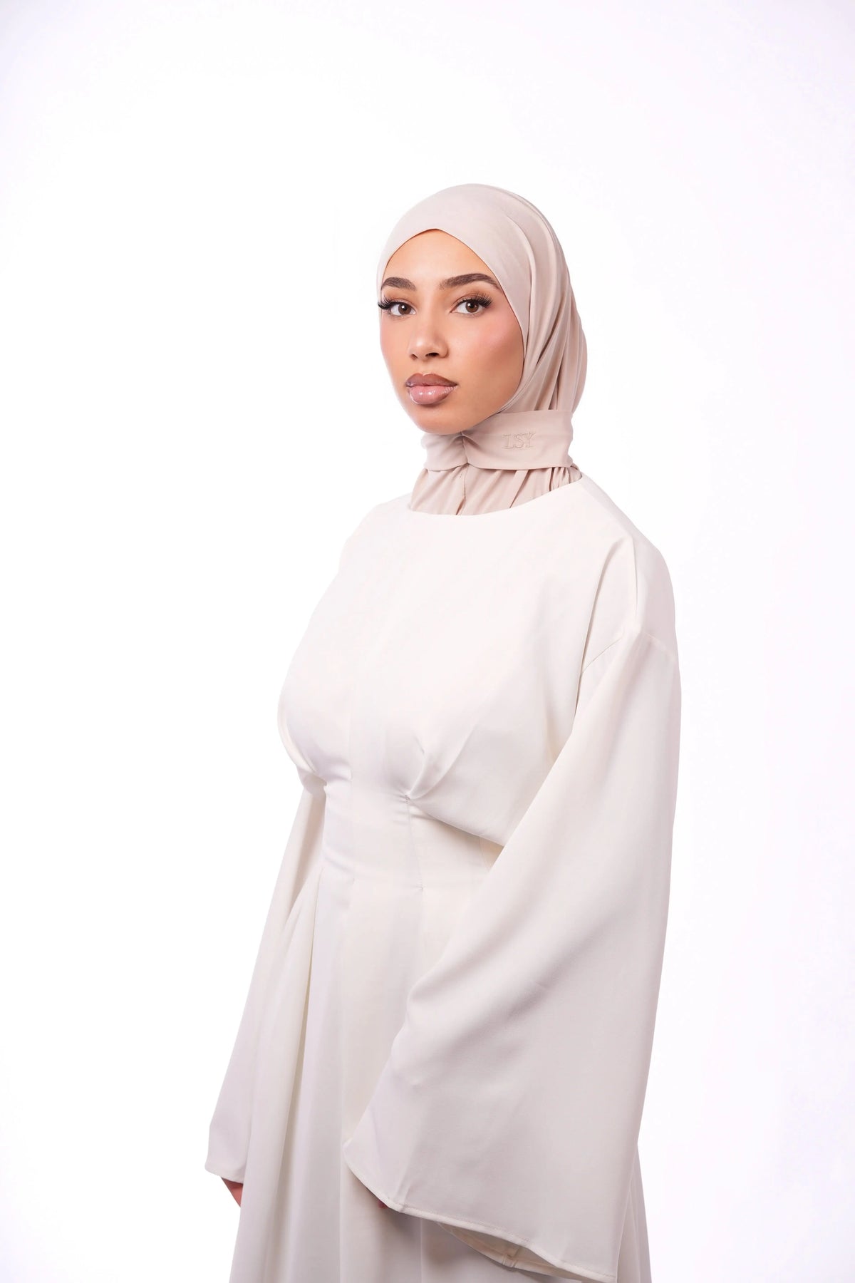 Instant Hijab - cream