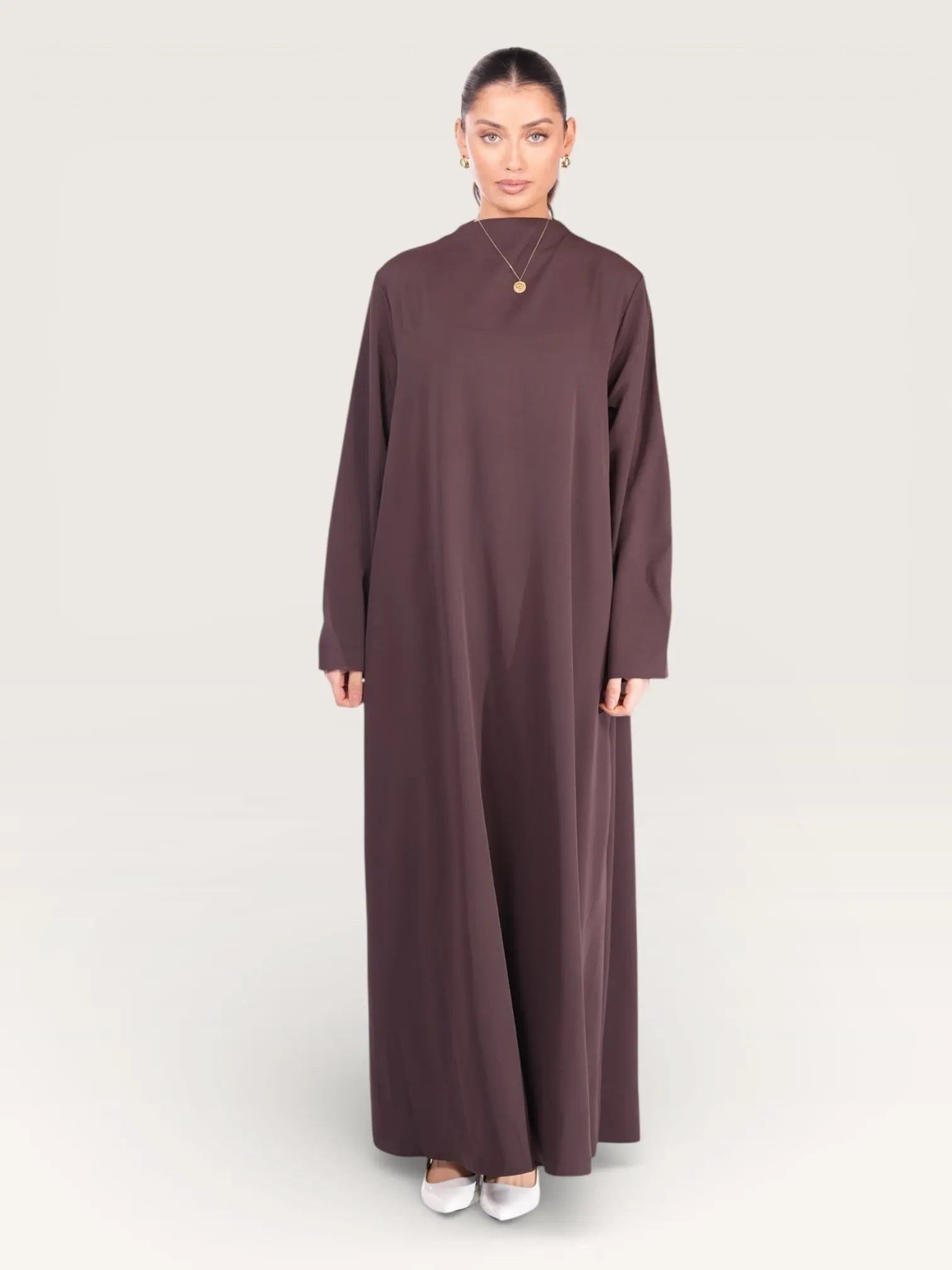 kimono abaya - espresso