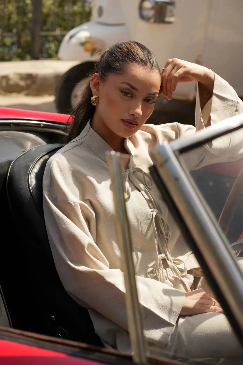 POSITANO EASE SET - COSTA CREAM Losyana.nl