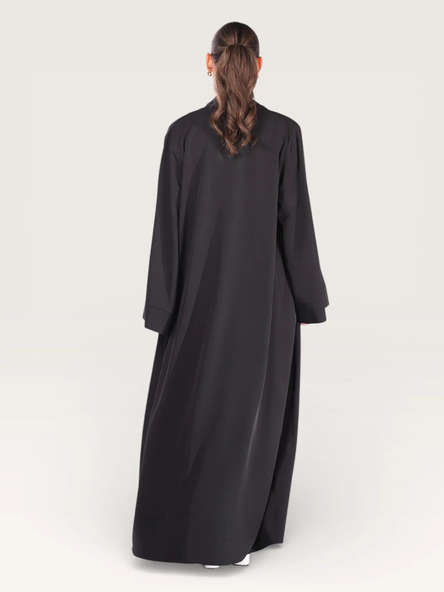 kimono abaya - black