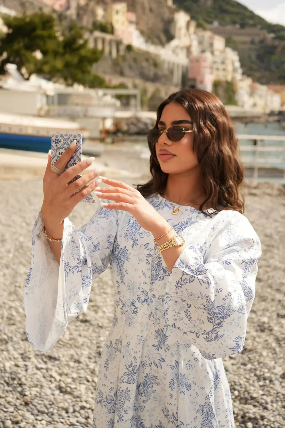 LA BALLEZA CORSET DRESS - AMALFI GARDEN Losyana.nl