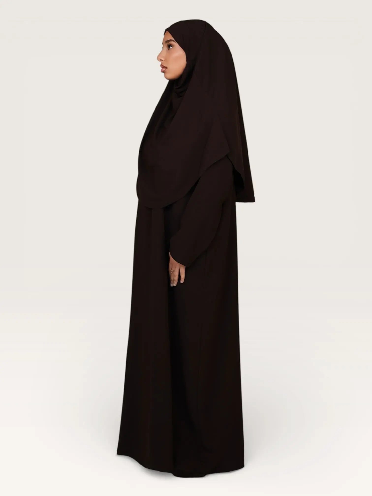 prayer dress medina - espresso
