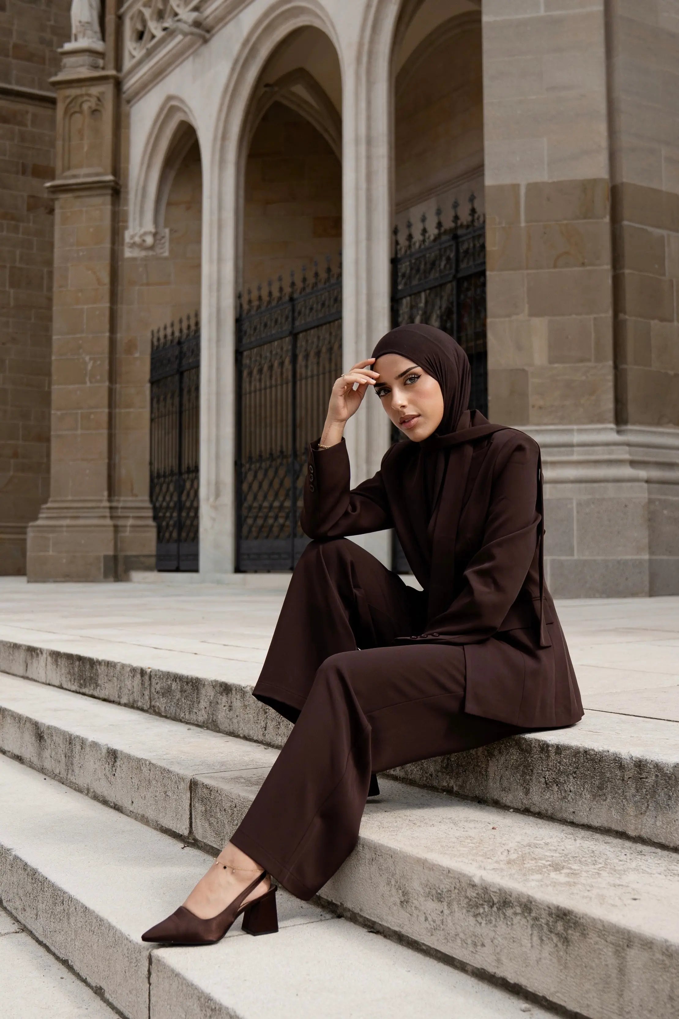 the palais blazer - espresso Losyana.Shop