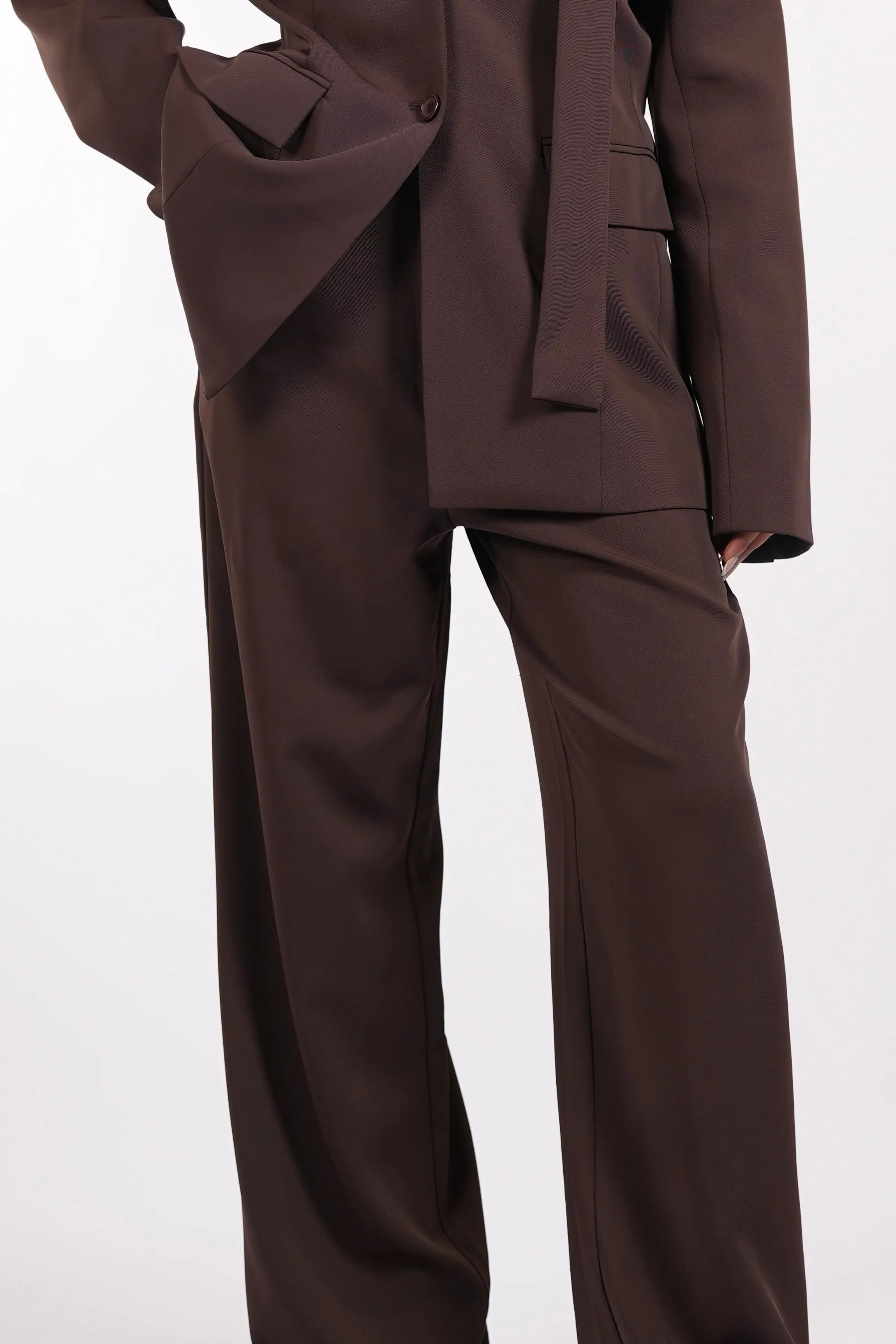 the palais pants - espresso Losyana.Shop