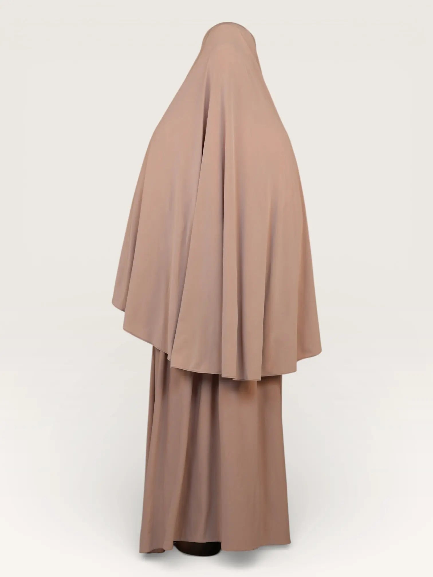 premium khimar set - beige