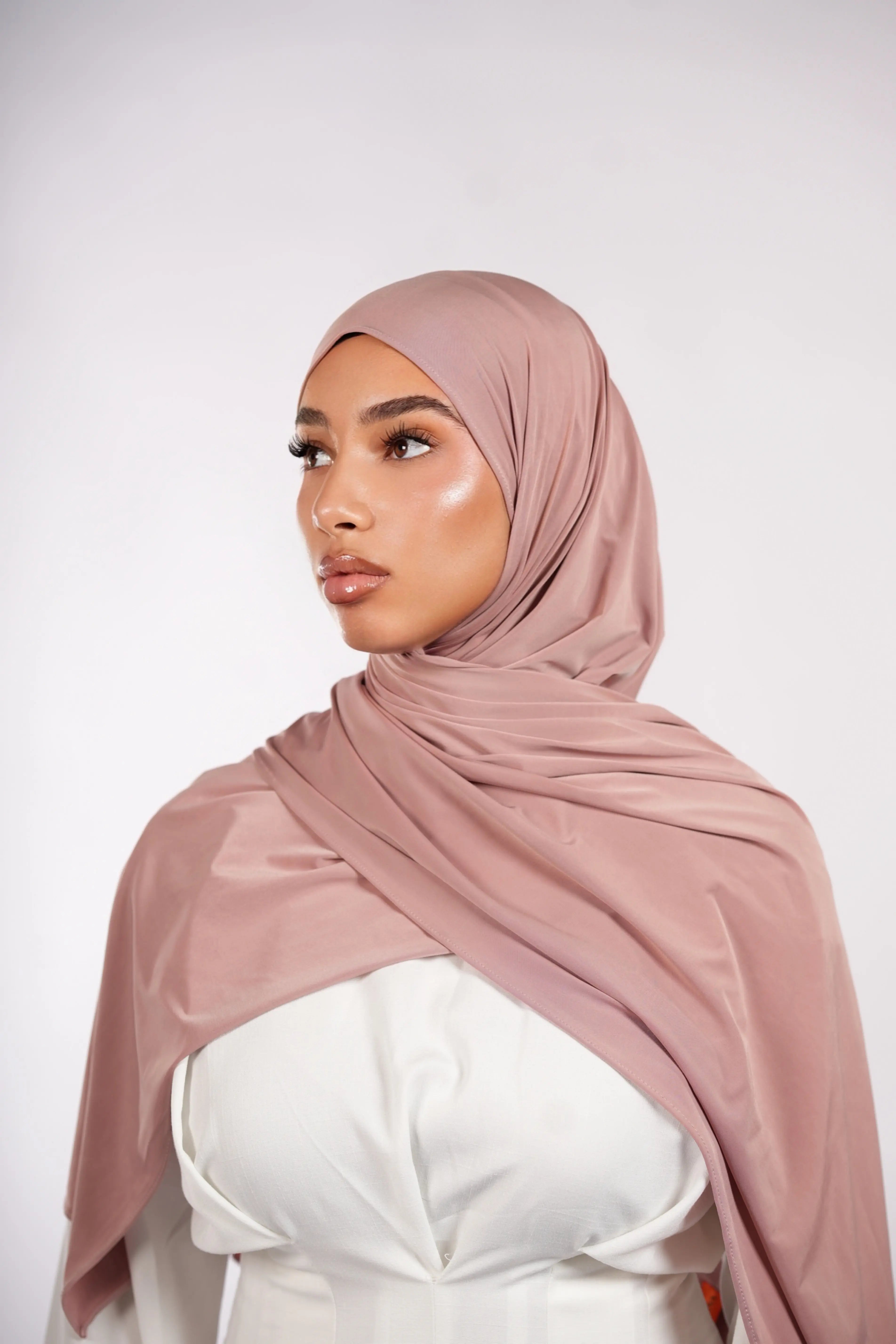 Liquid Jersey - Almond Losyana.Shop