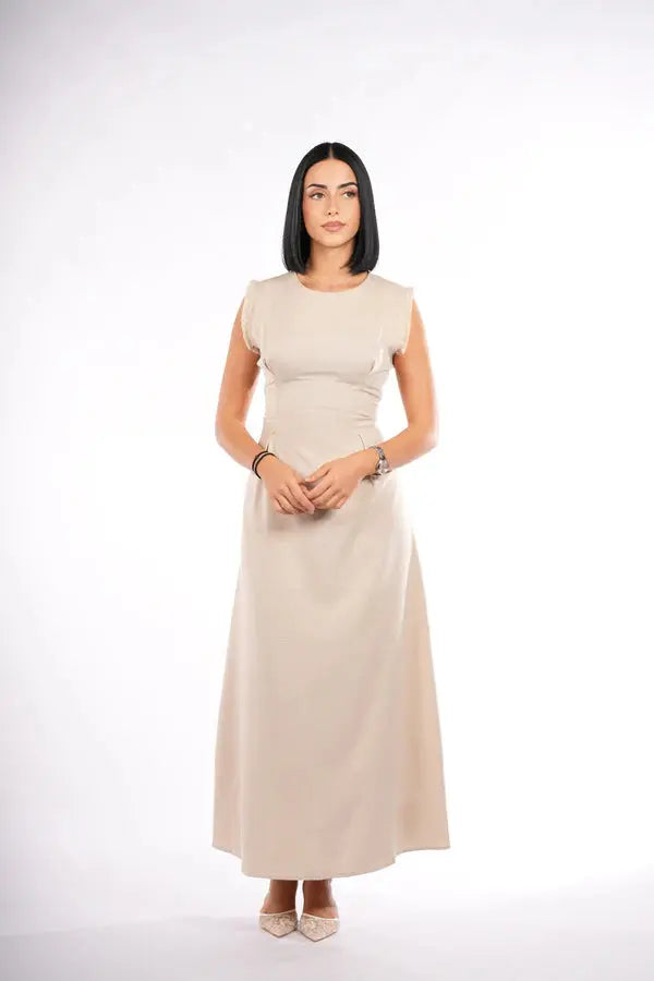 vienna corset & kimono - beige Losyana.Shop