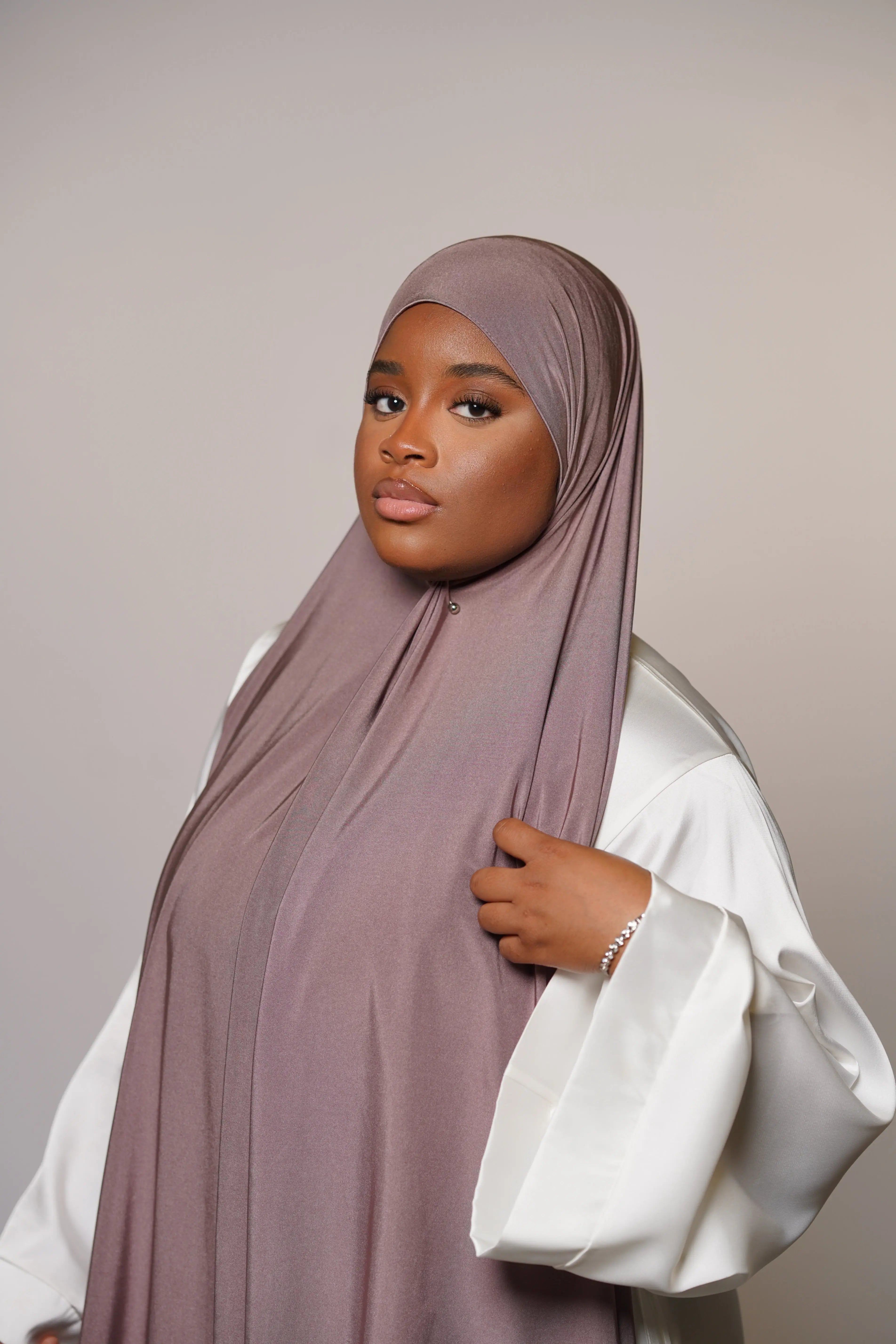 Satin Premium Jersey - mauve Losyana.Shop