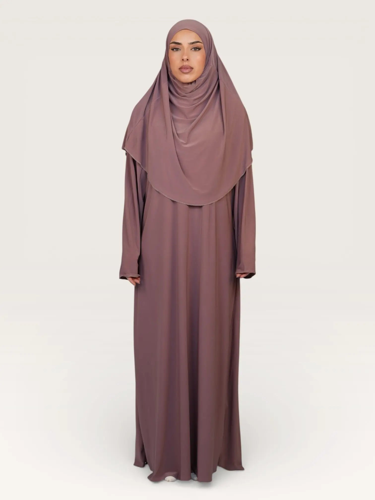 prayer dress premium jersey - dark rose
