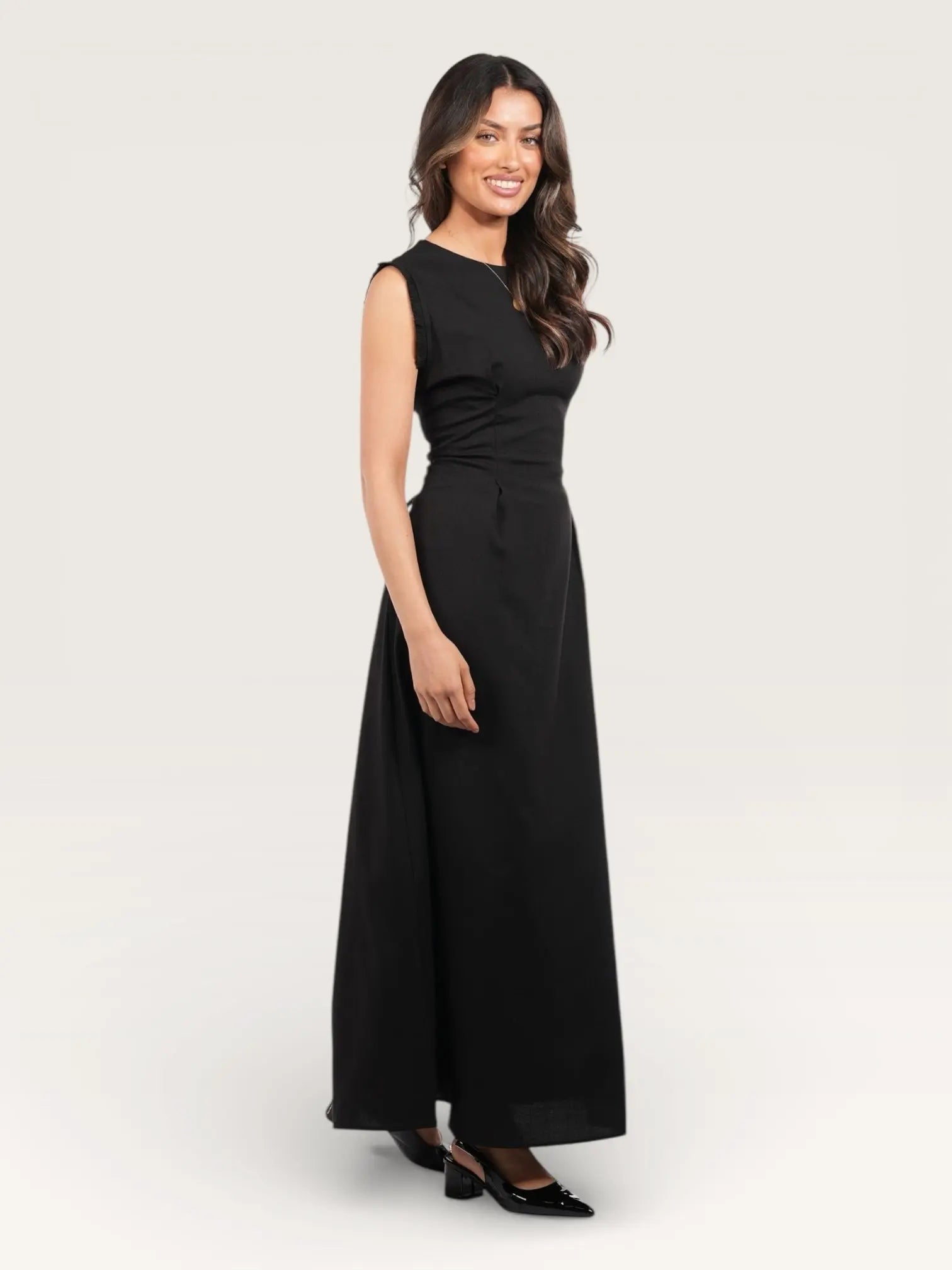 Corset et kimono viennois - noir