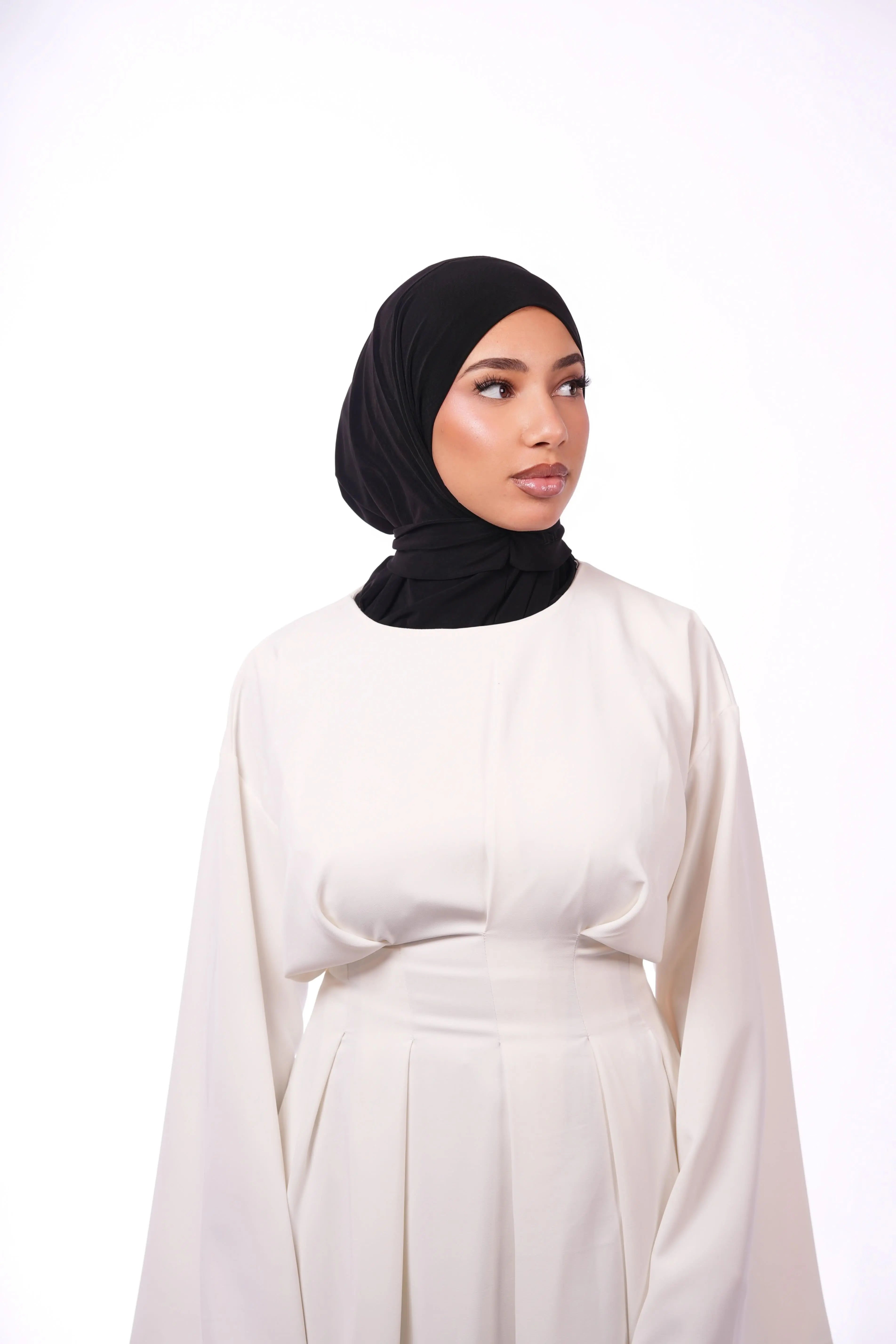 Instant Hijab - black - Losyana.Shop