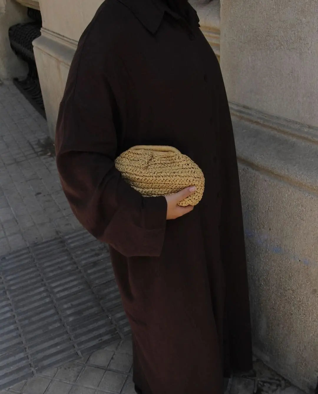 PALMA LINEN SET - ESPRESSO - Losyana.Shop