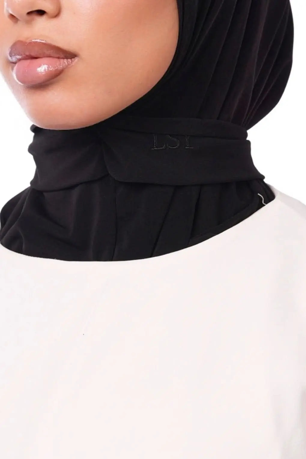 Instant Hijab - black - Losyana.Shop
