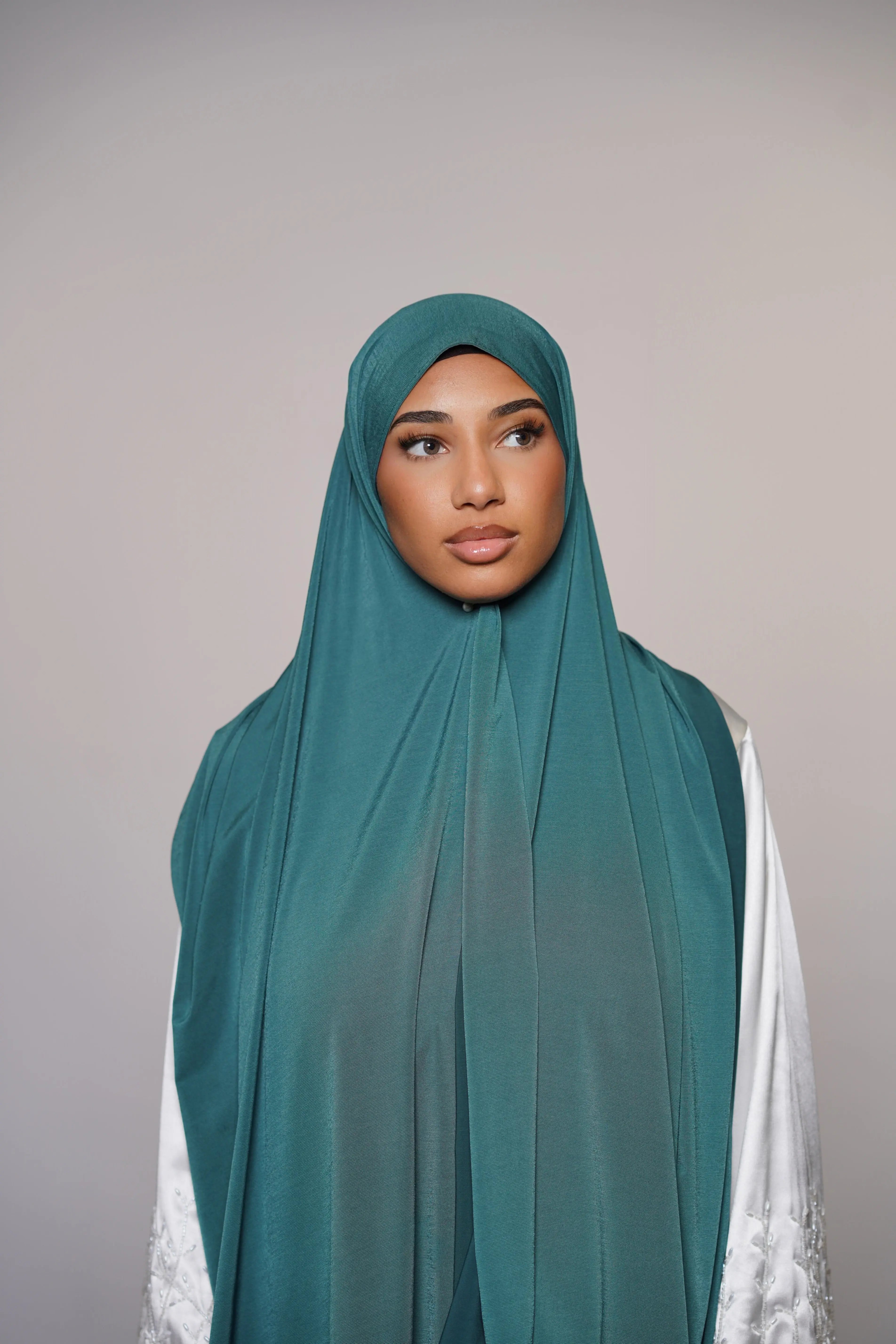 Satin Premium Jersey - royal green Losyana.Shop