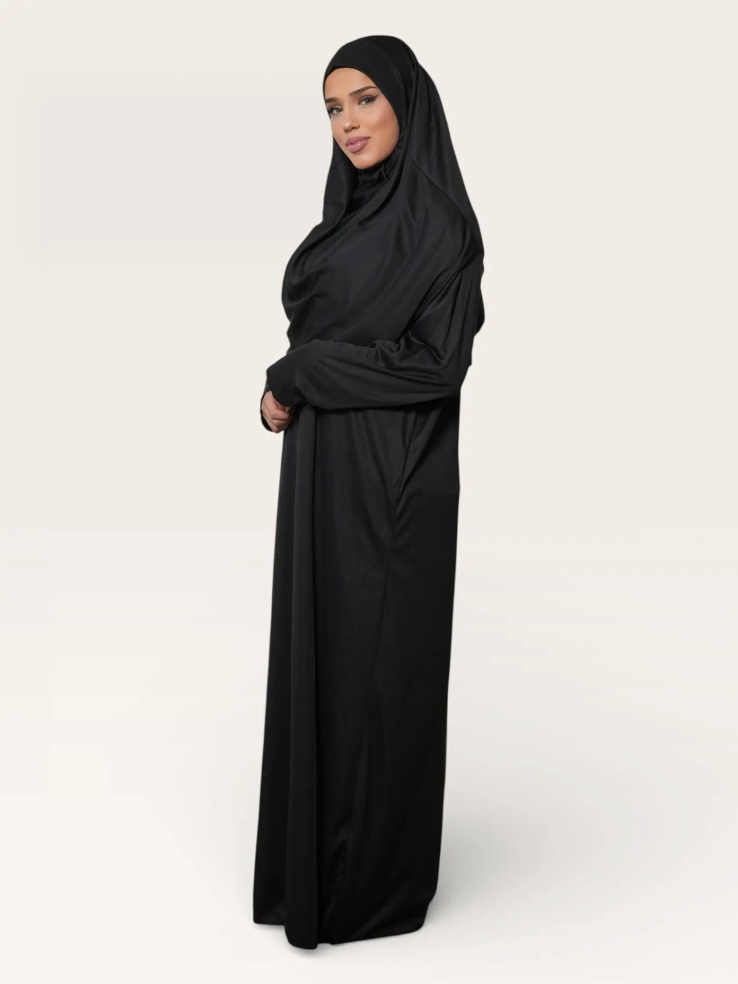 prayer dress jersey - black