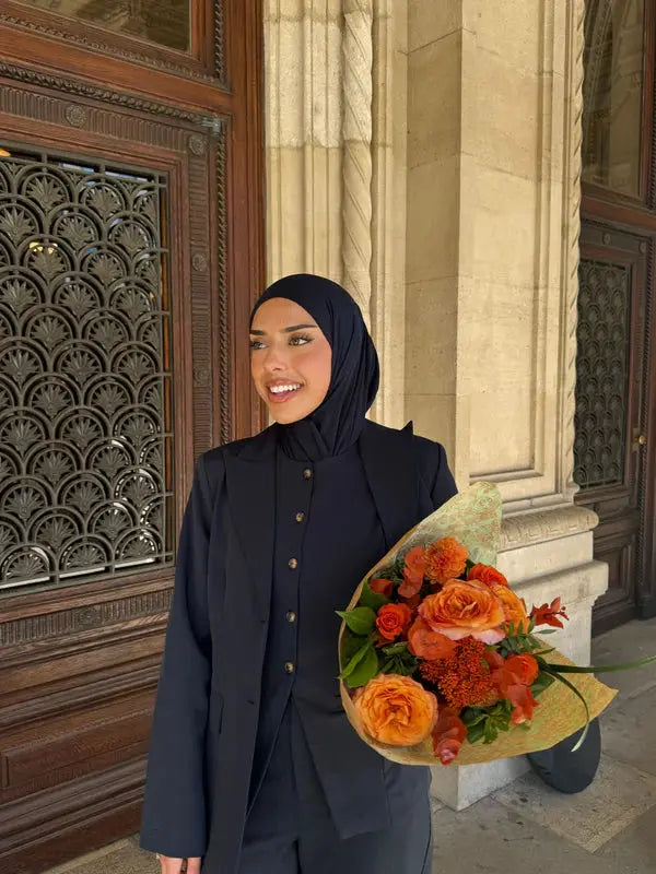 Liquid Jersey - Navy Losyana.Shop