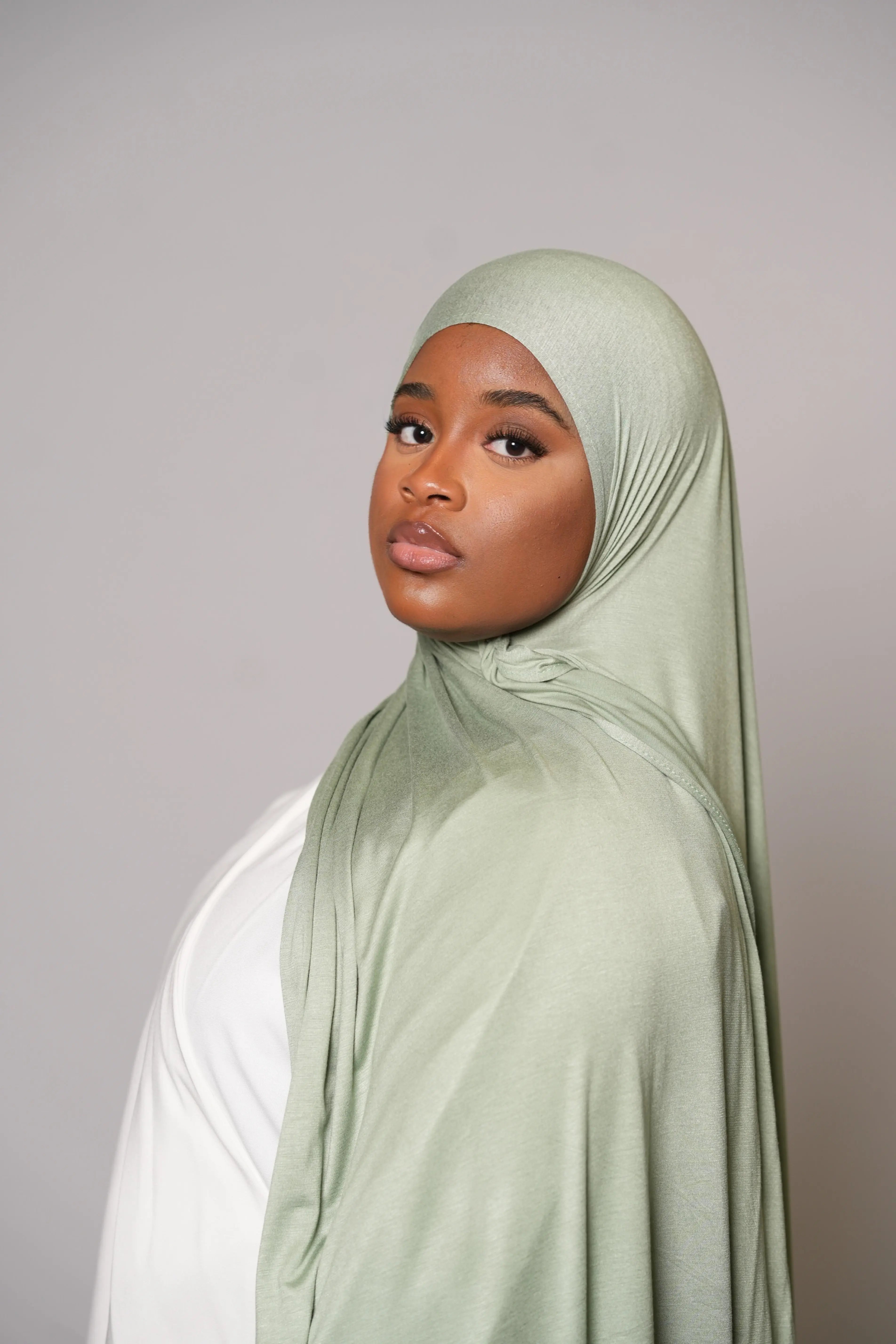 Premium Bamboo Jersey - soft peppermint Losyana.Shop