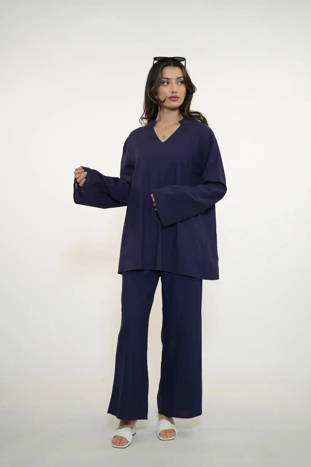 SICILIAN BREEZE SET - NAVY Losyana.nl