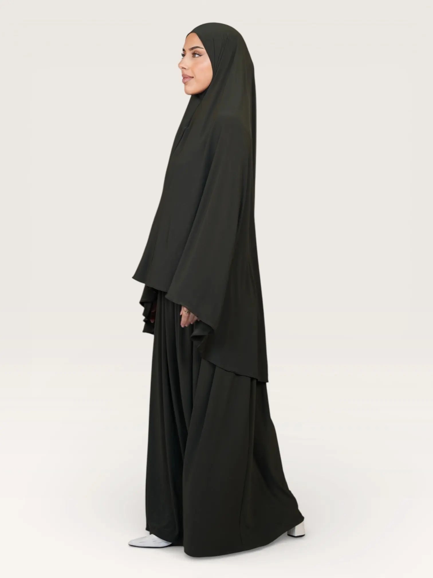 premium khimar set - forest