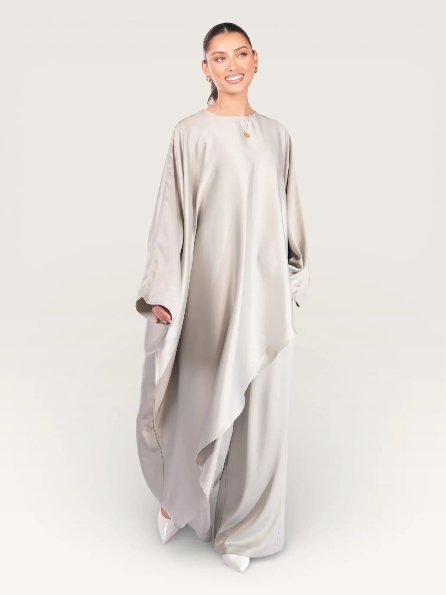 silk muse long version - pistachio