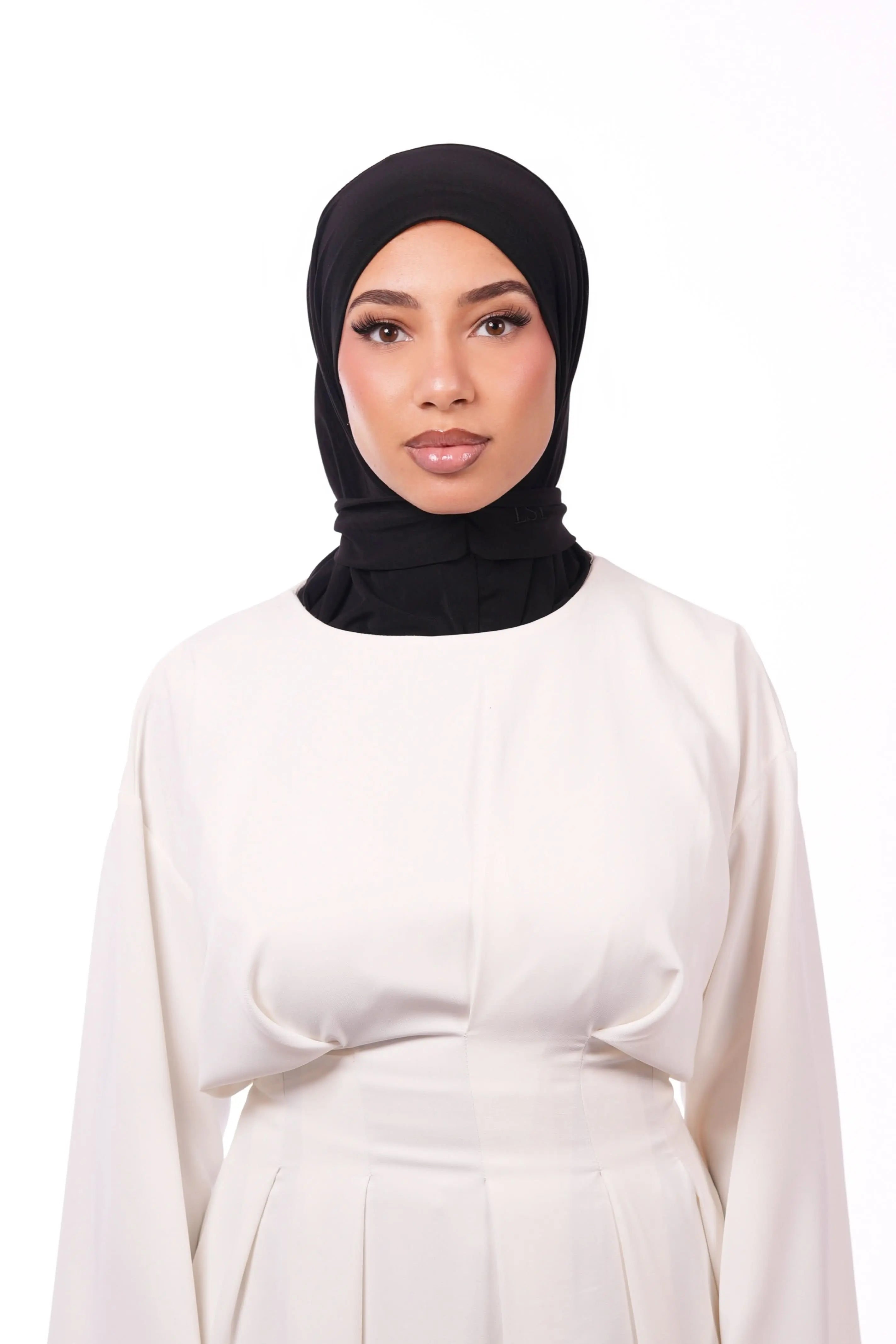 Instant Hijab - black - Losyana.Shop