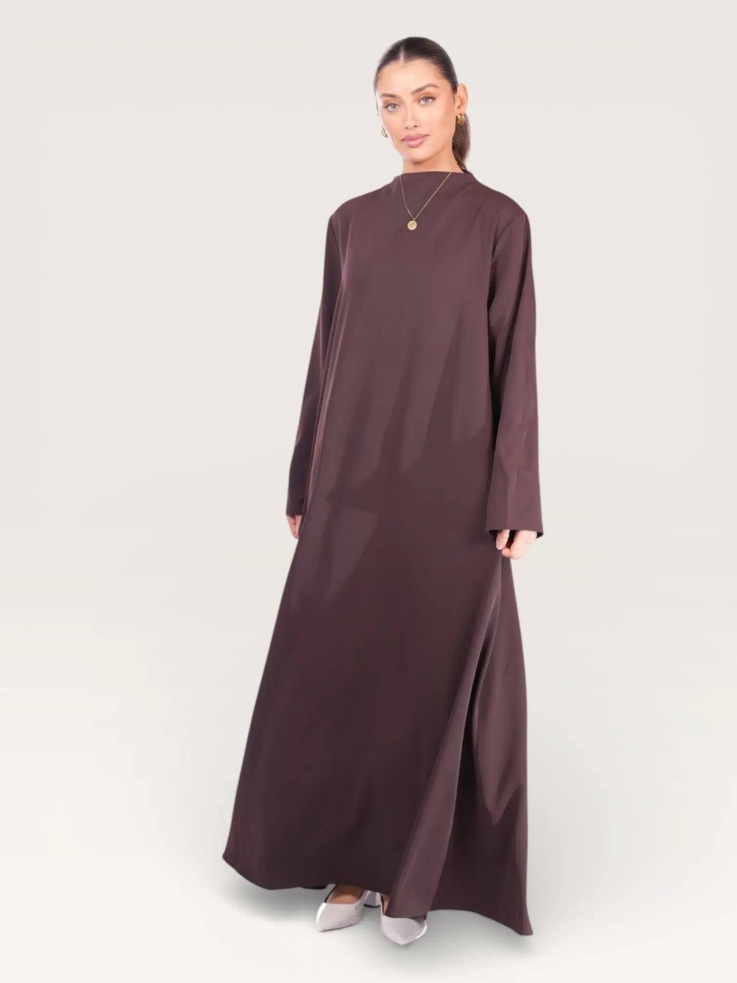 kimono abaya - espresso