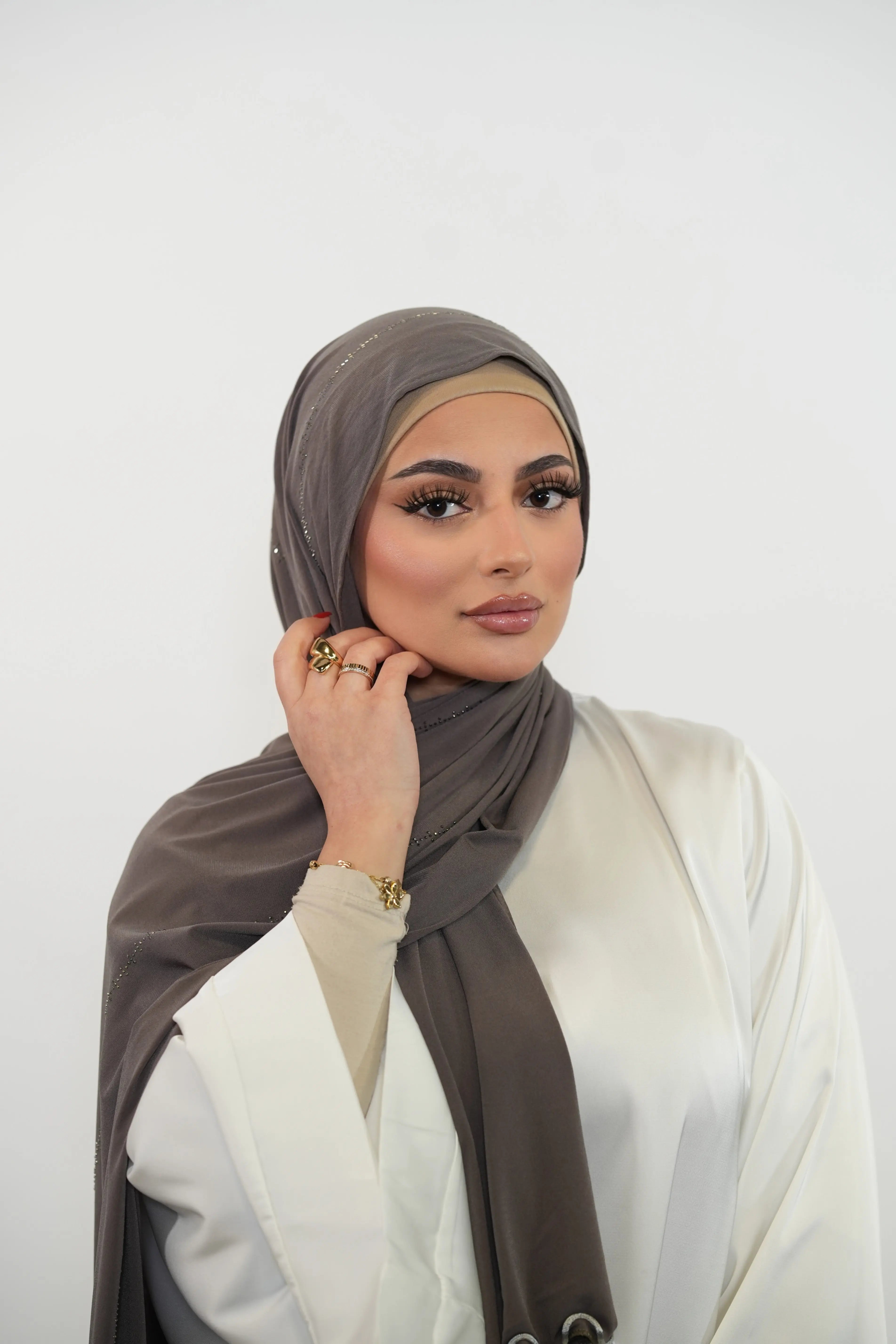 Diamond Premium Jersey 2 - mocca Brown Losyana