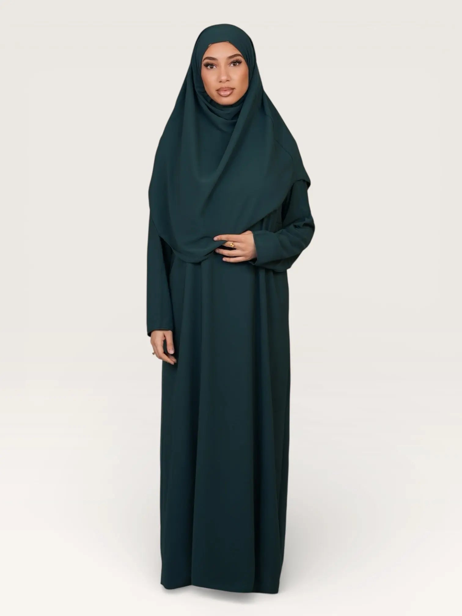 prayer dress medina - royal green
