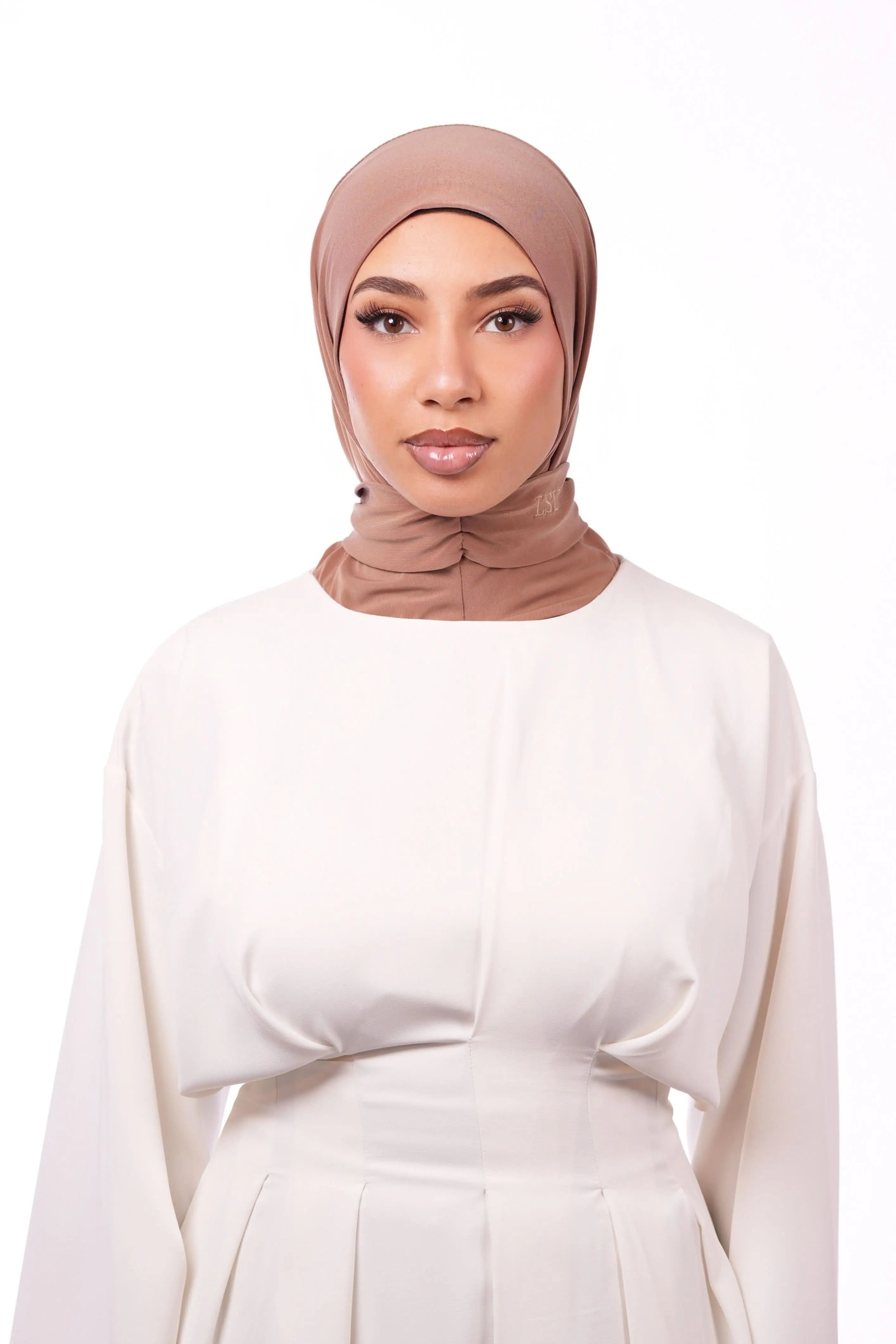 Instant Hijab - sand - Losyana.Shop