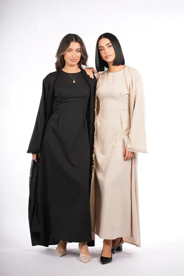 vienna corset & kimono - beige Losyana.Shop