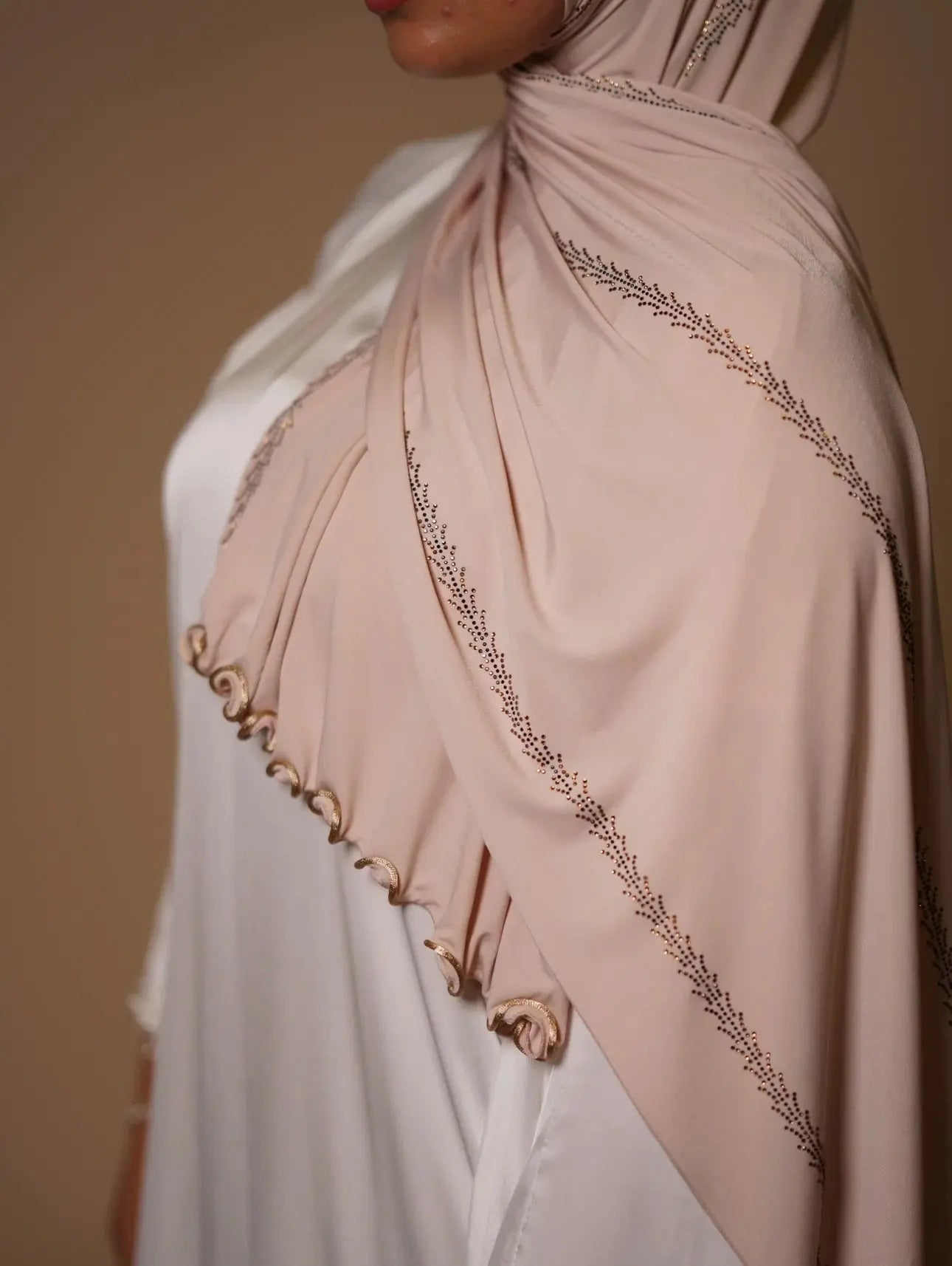 Diamond Premium Jersey 1 - Peach Beige Losyana