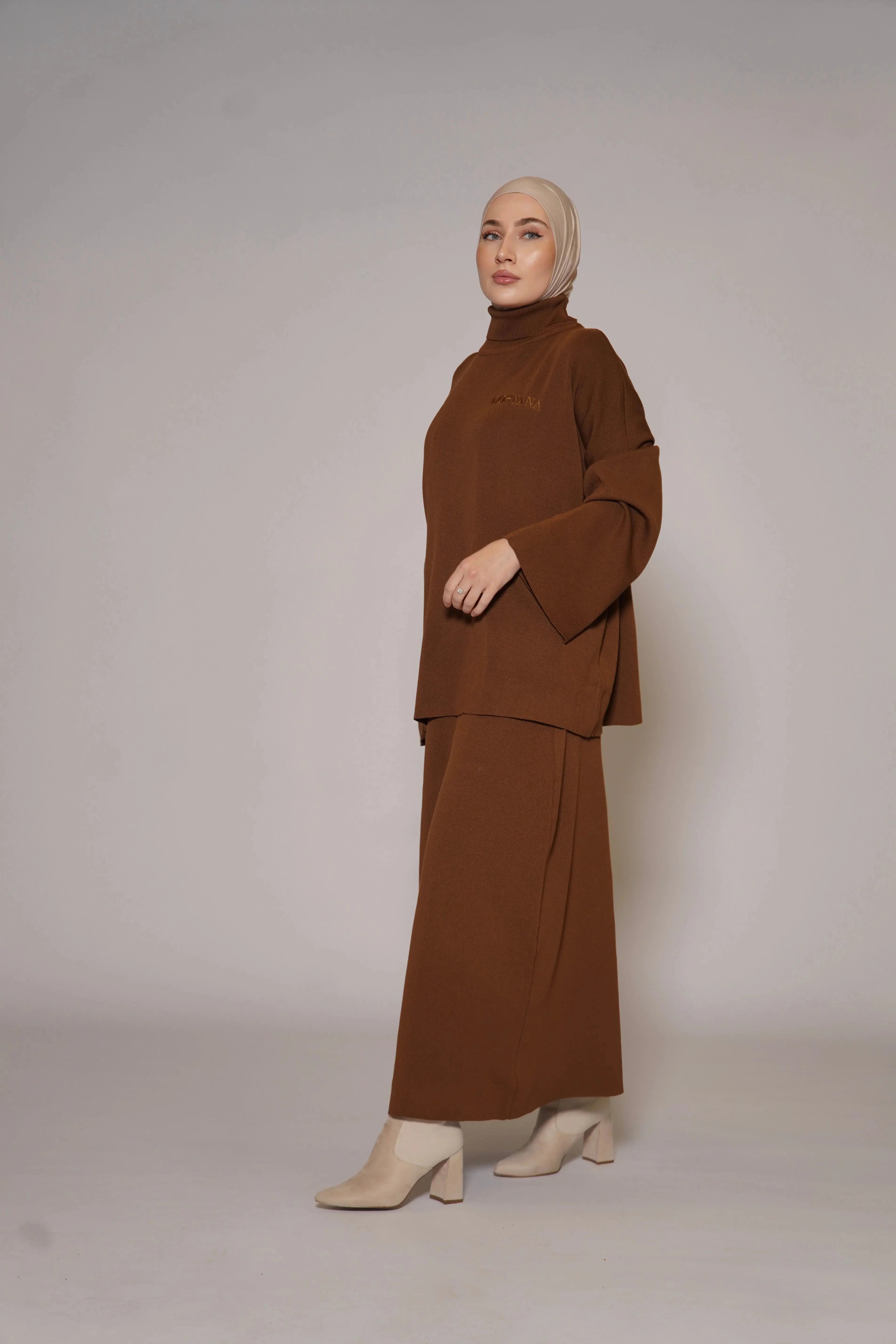 Luxury Cotton Set - coffee Losyana