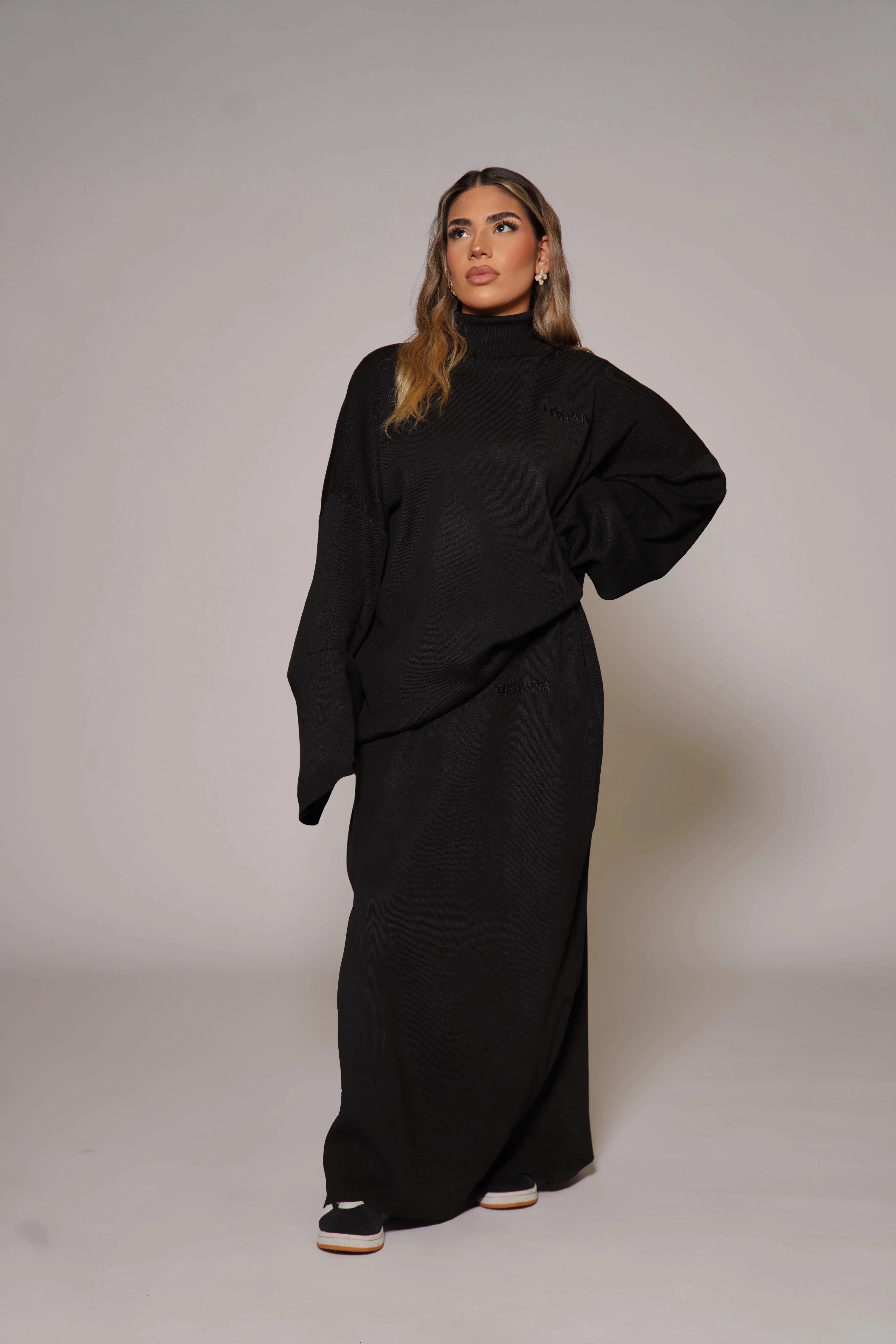Luxury Cotton Set - Black Losyana