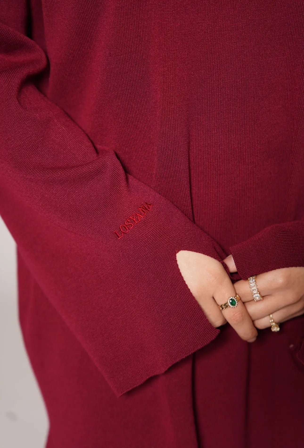 Signature Cotton Set - Bordeaux Losyana