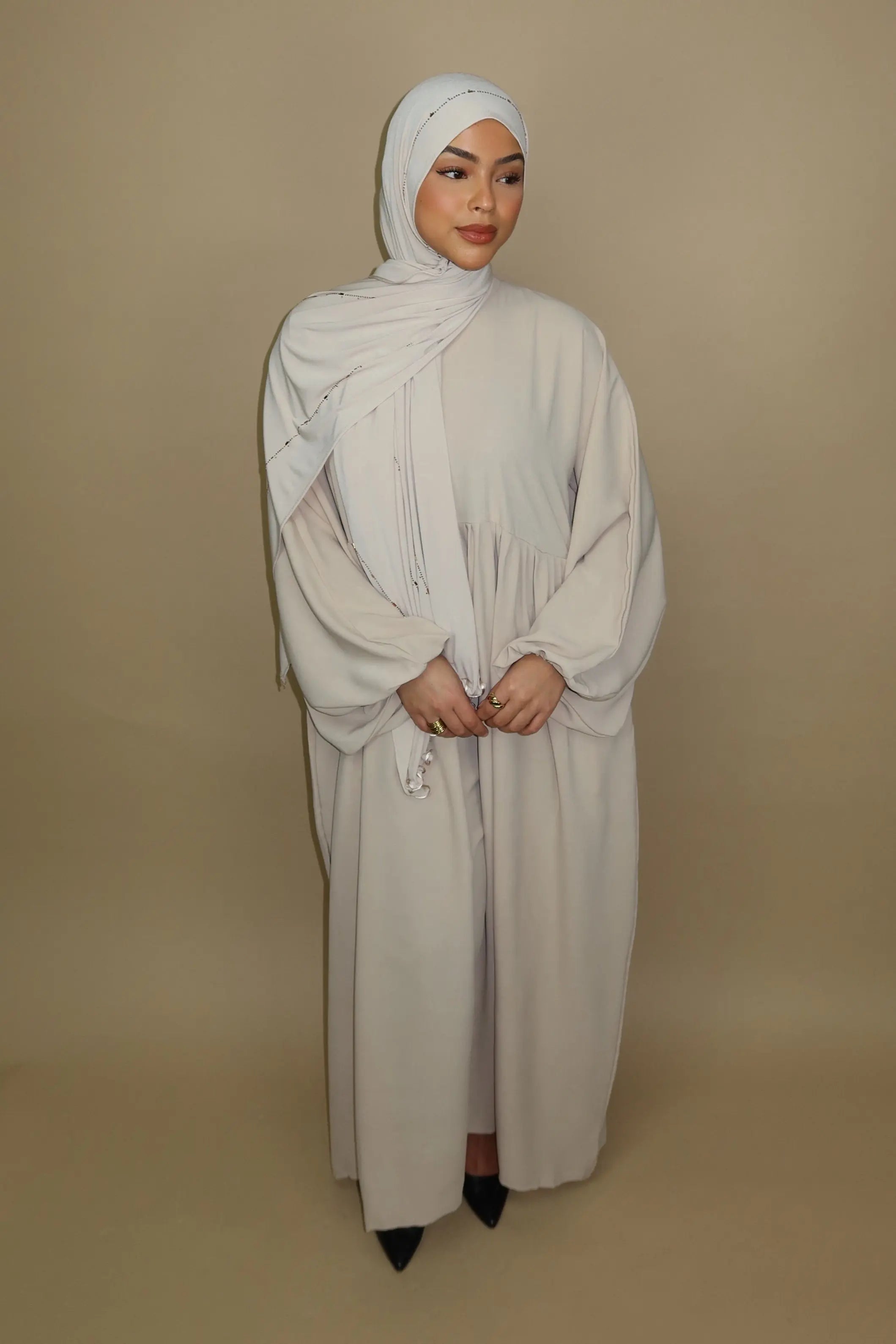 Balloon Abaya - Gold Losyana.Shop