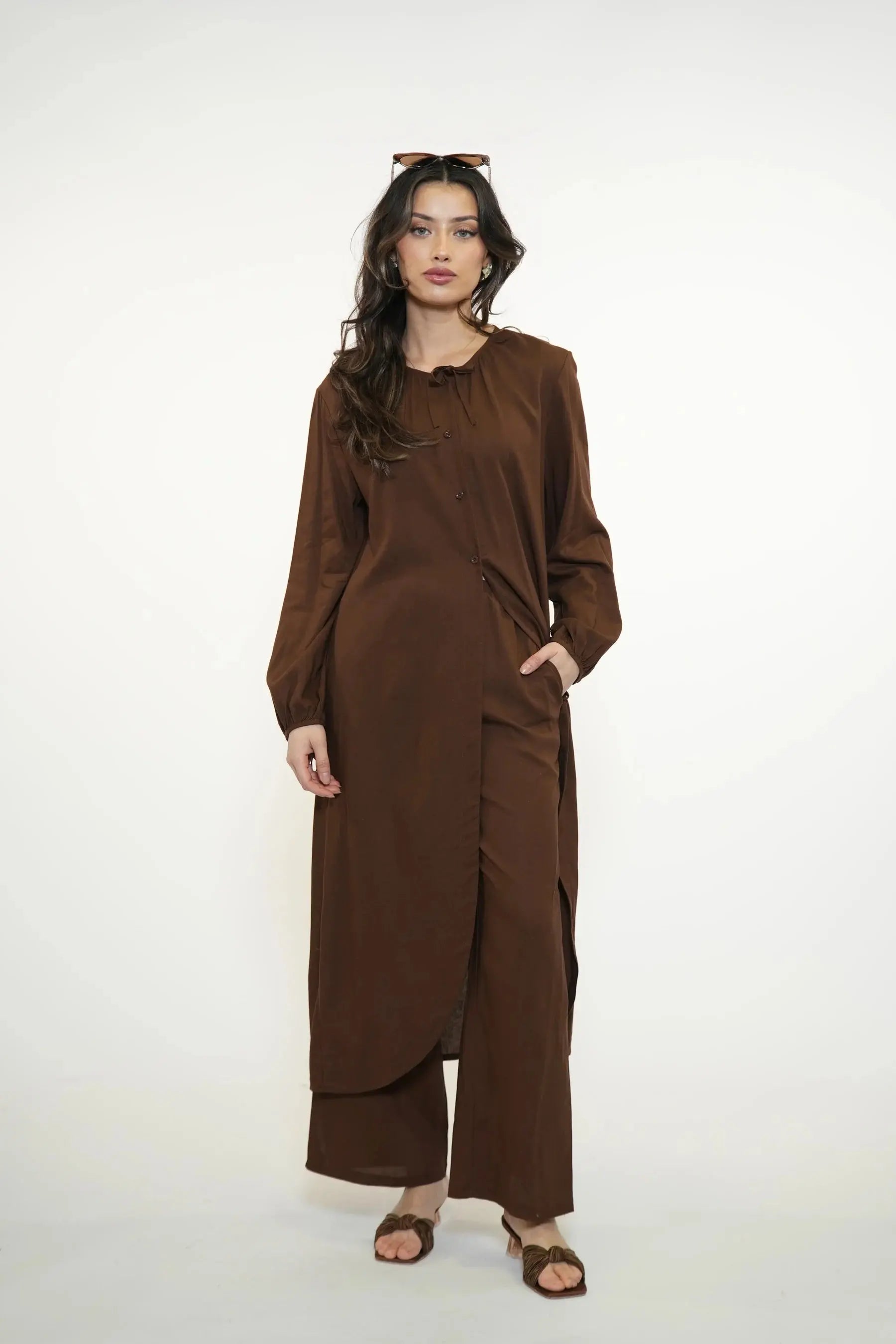 MEDITERRANEAN BREEZE SET - BROWN SUGAR Losyana.nl