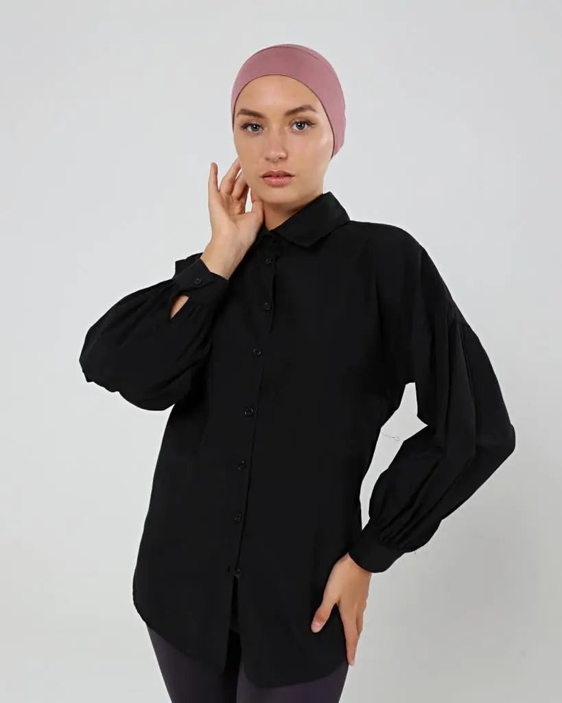 Basic closed underscarf Losyana.Shop