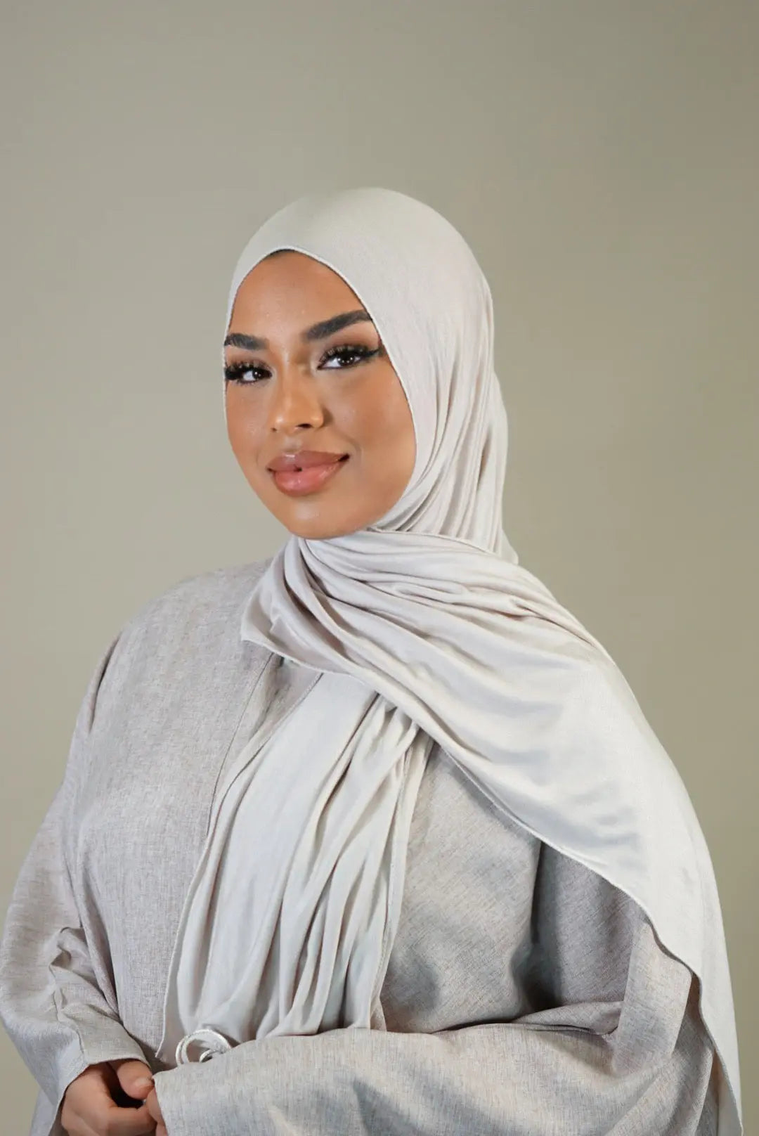 Jersey Line - ashy beige Losyana.Shop