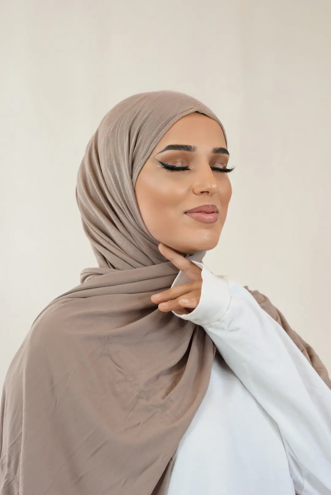 Jersey - taupe Losyana.Shop