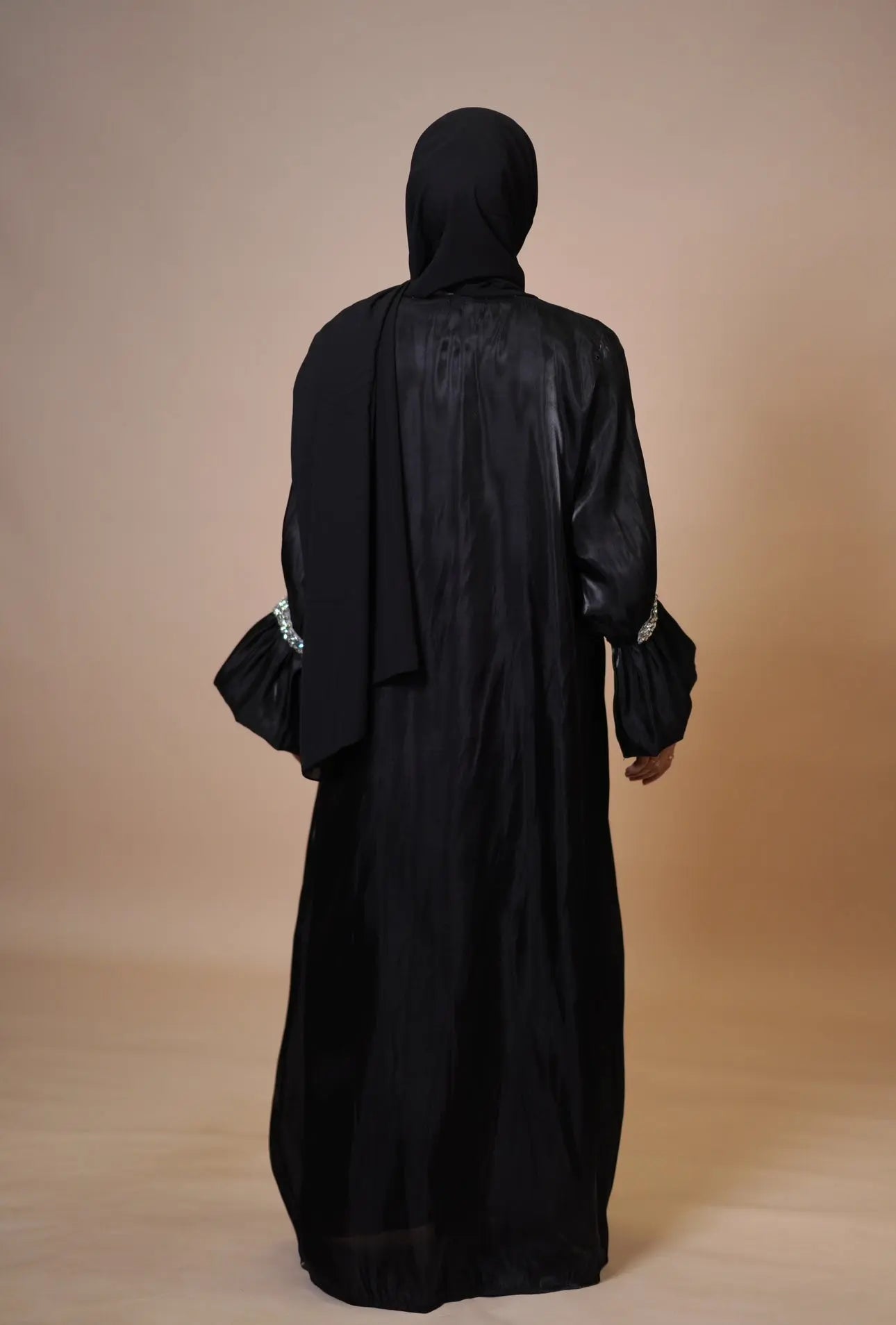 Emirate abaya - black Losyana.Shop