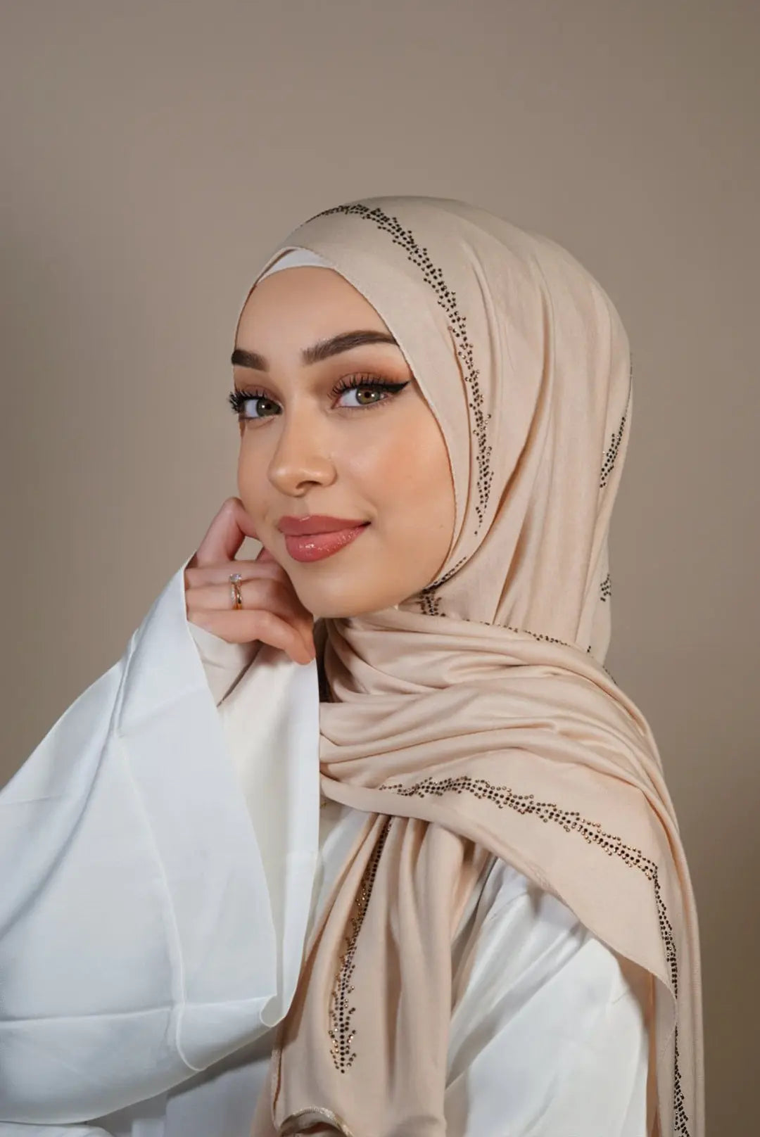 Diamond jersey 1 - beige Losyana.Shop