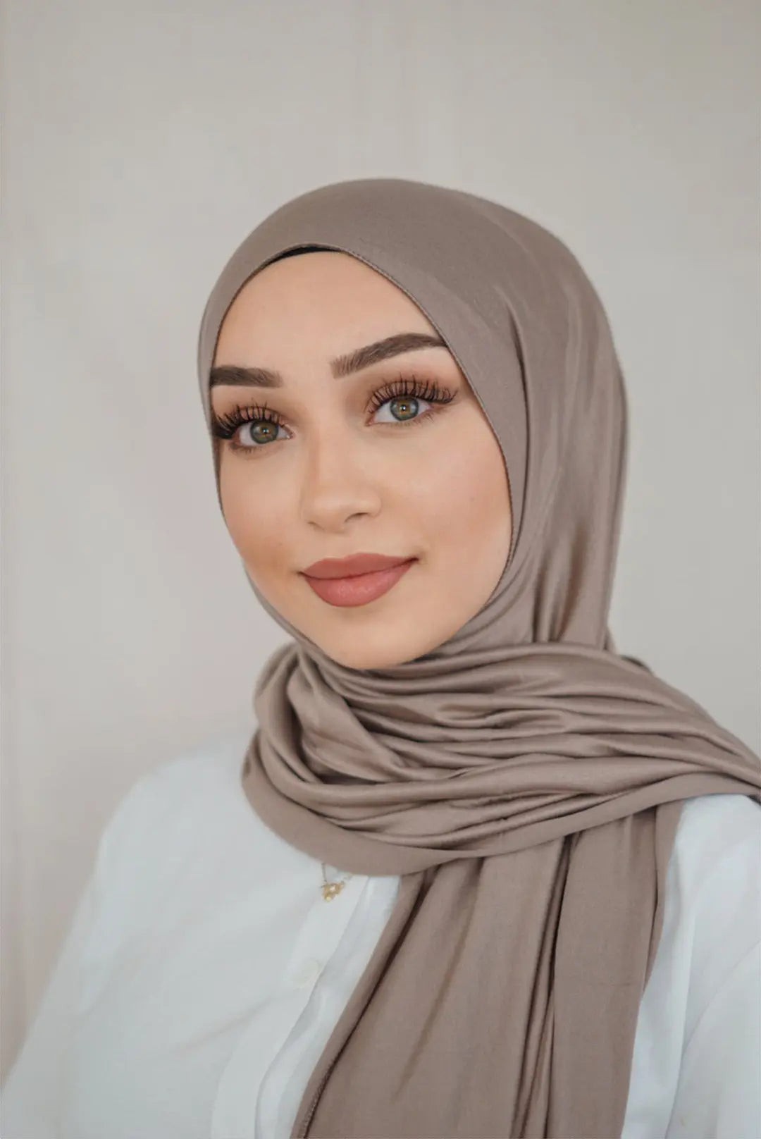 Jersey - nude ashy brown Losyana.Shop