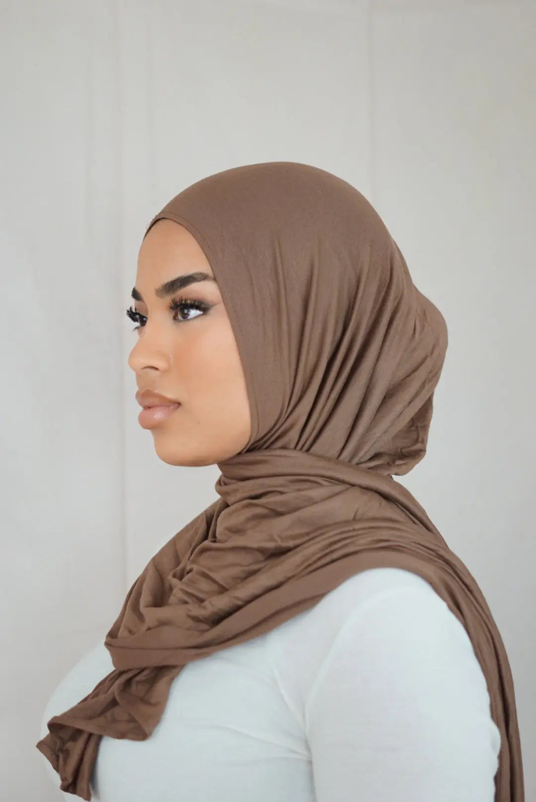 Jersey - nude brown Losyana.Shop