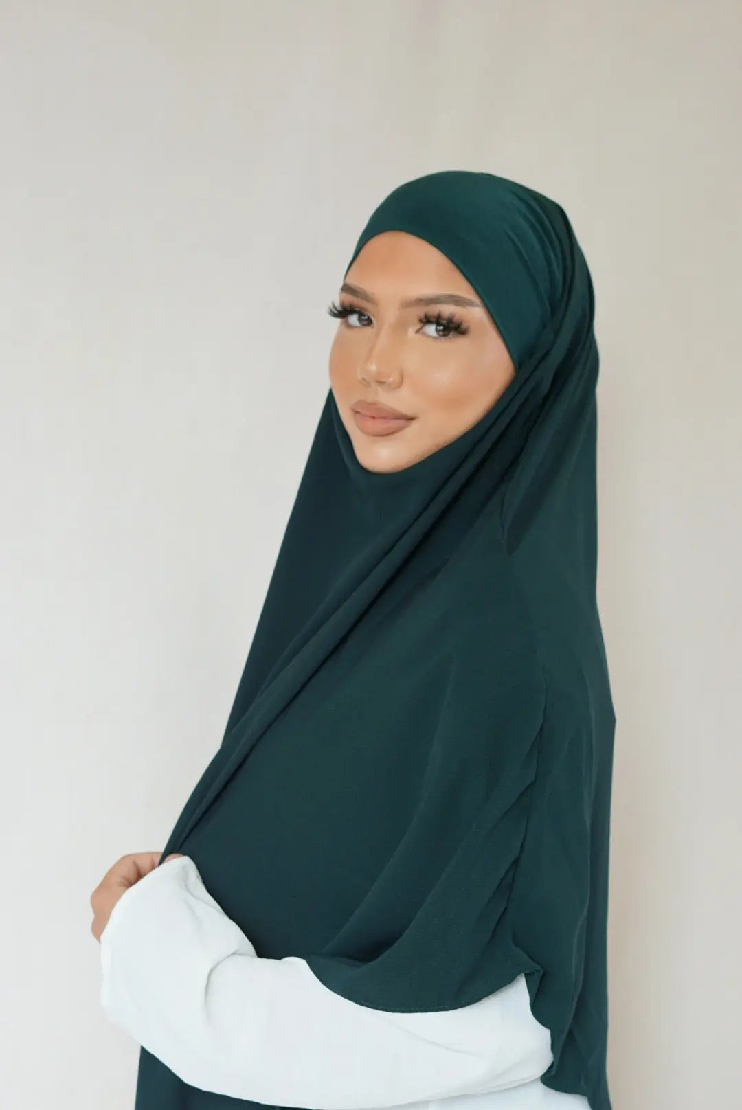 Short Khimar - Royal Green Losyana.Shop
