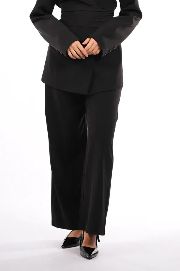 the noble pants - black Losyana.Shop