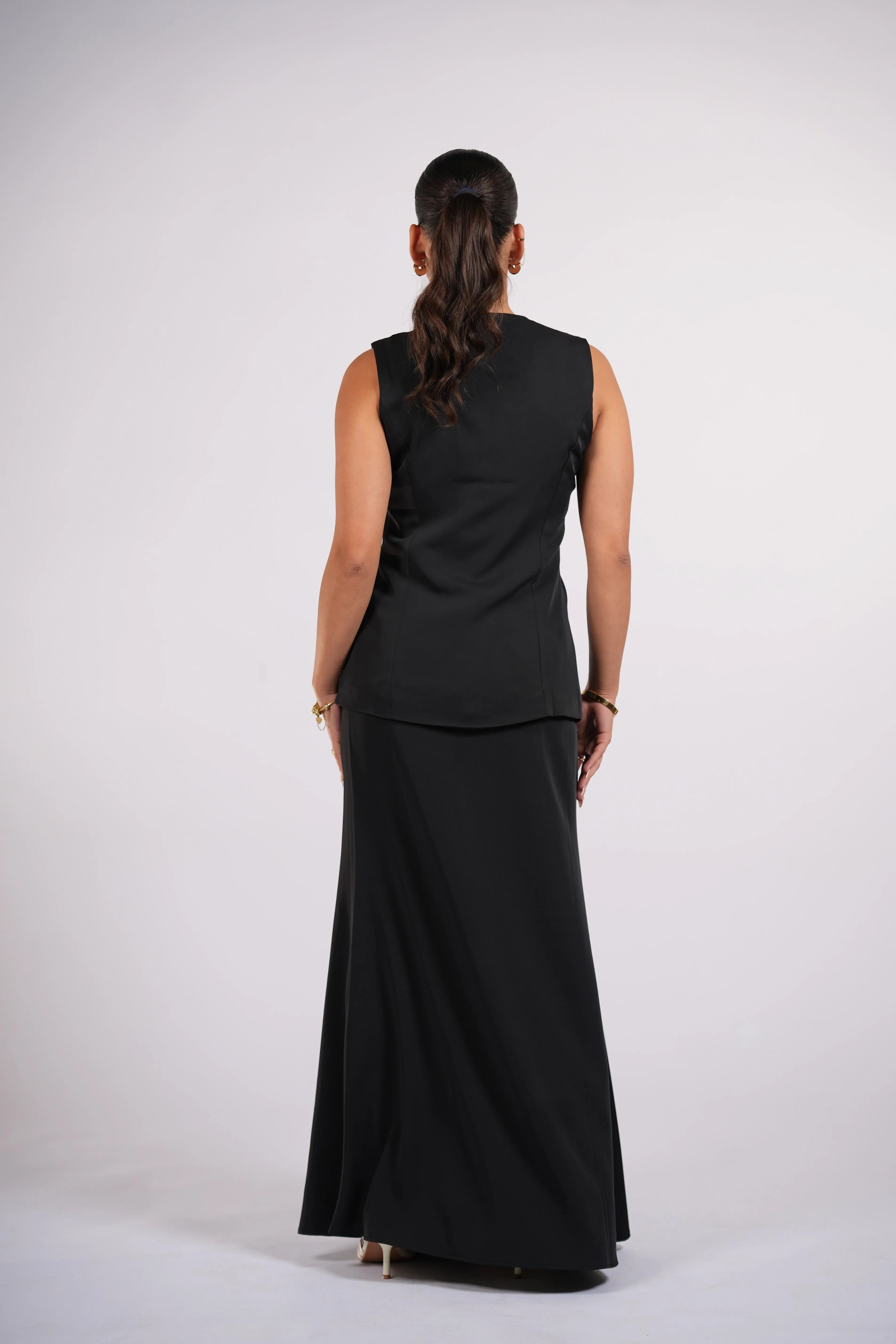 old vienna skirt - black Losyana.Shop