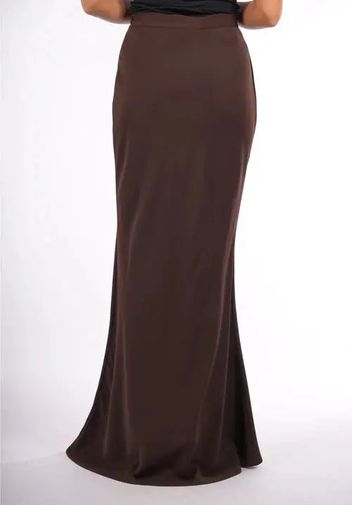 the palais skirt - espresso Losyana.Shop