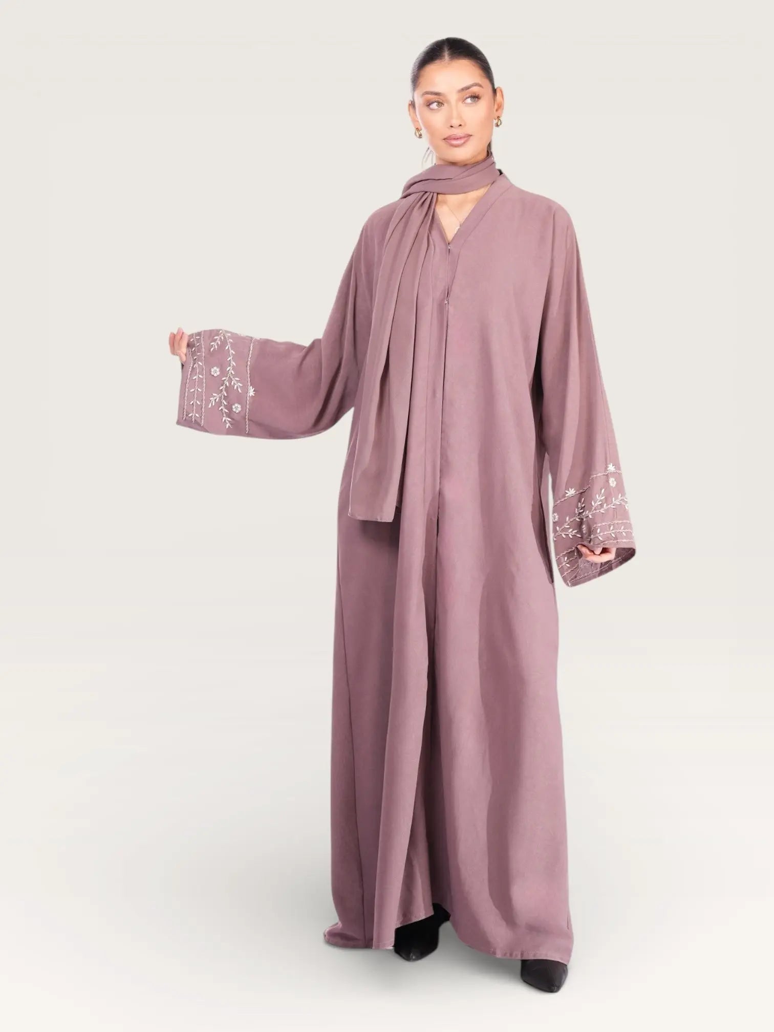 kimono abaya - rose